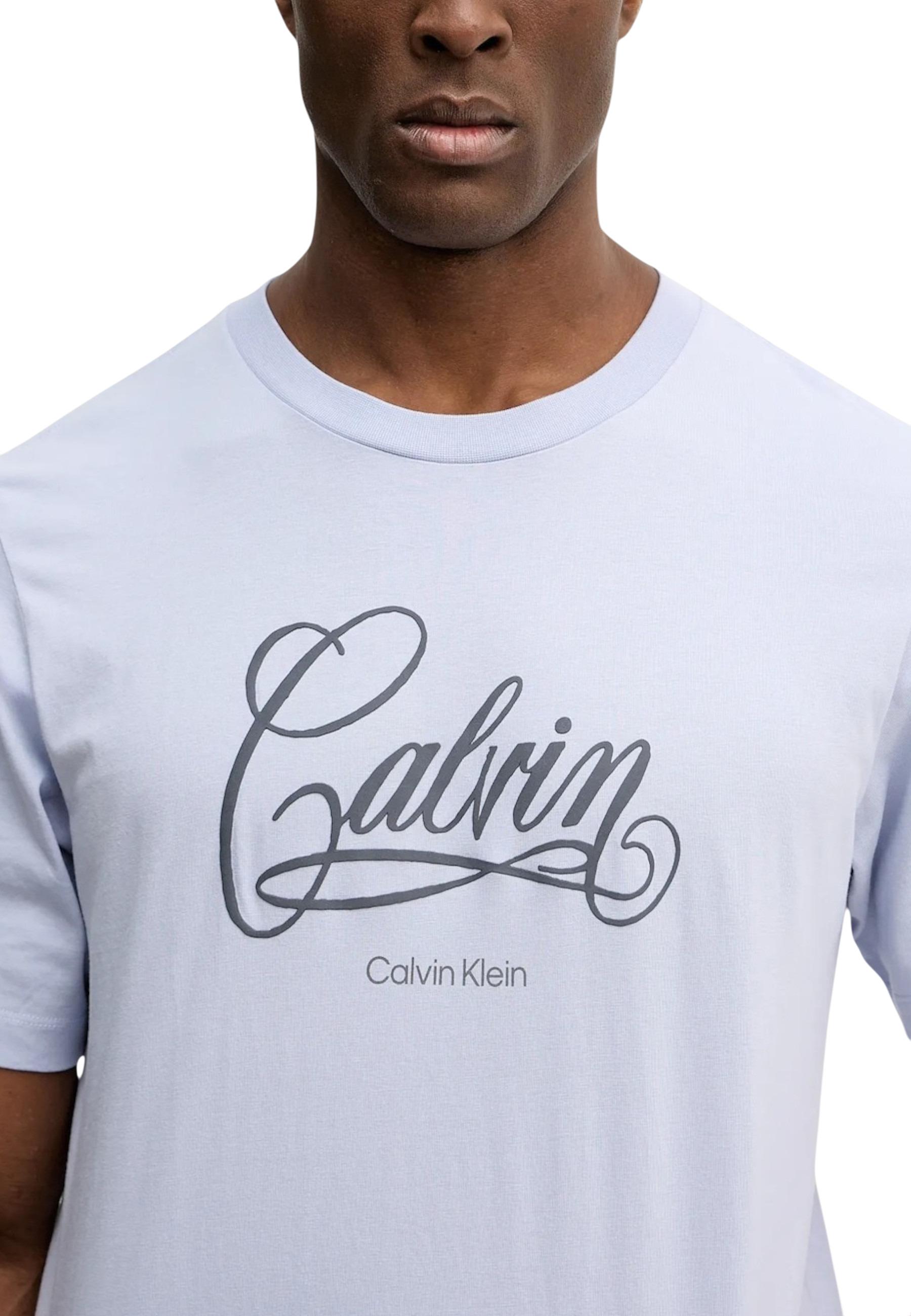 Calvin Klein Jeans T-shirt homme — blue