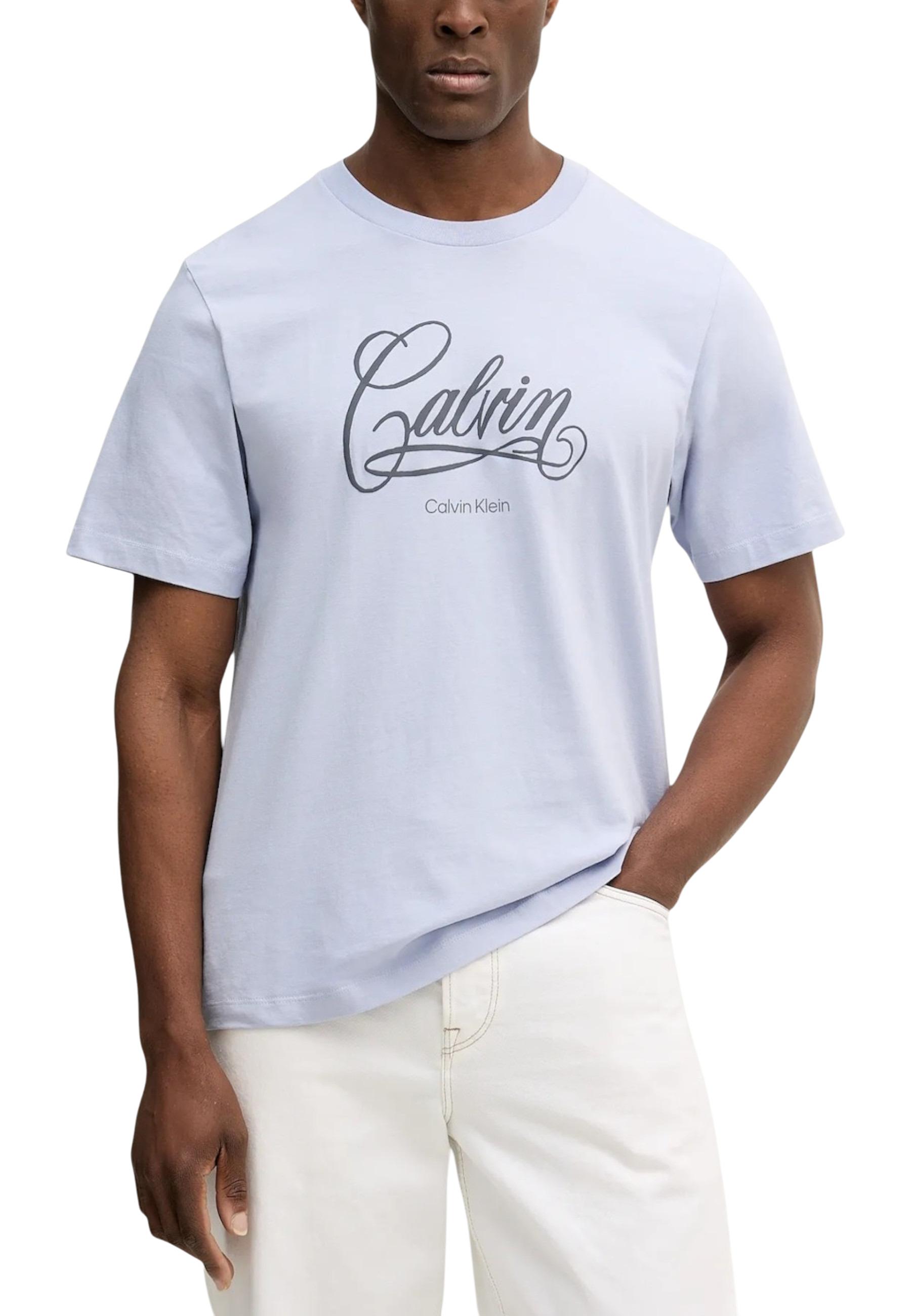 Calvin Klein Jeans T-shirt homme — blue