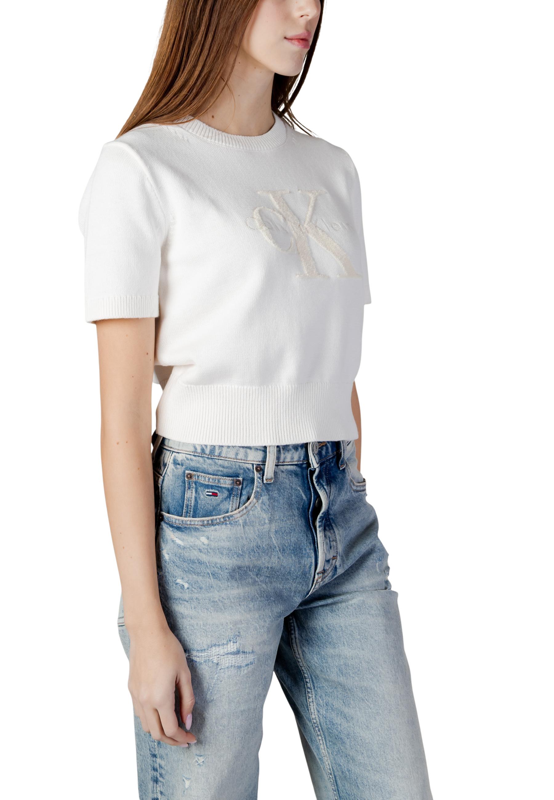 Calvin Klein Jeans Pull femme — beige