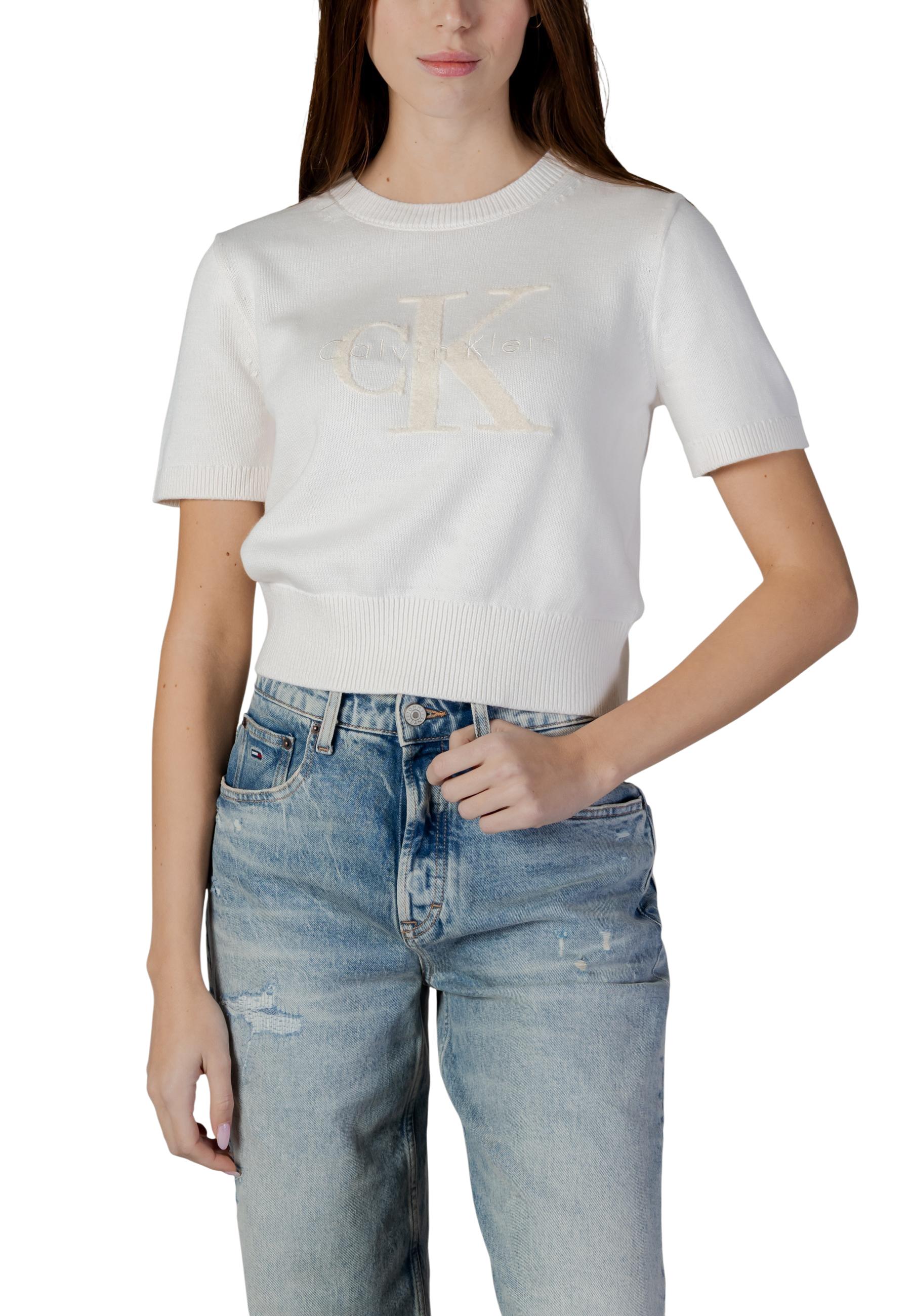 Calvin Klein Jeans Pull femme — beige