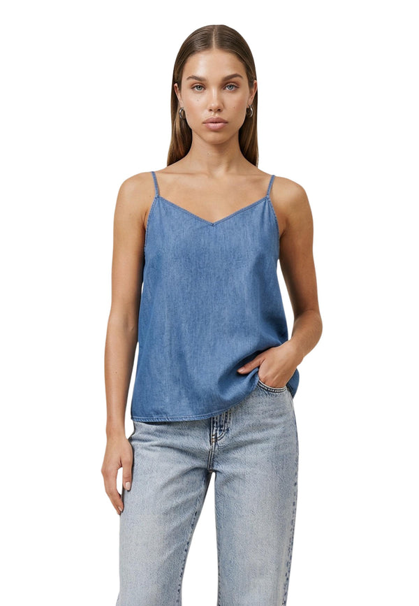Only Vêtement femme Debardeurs — blue