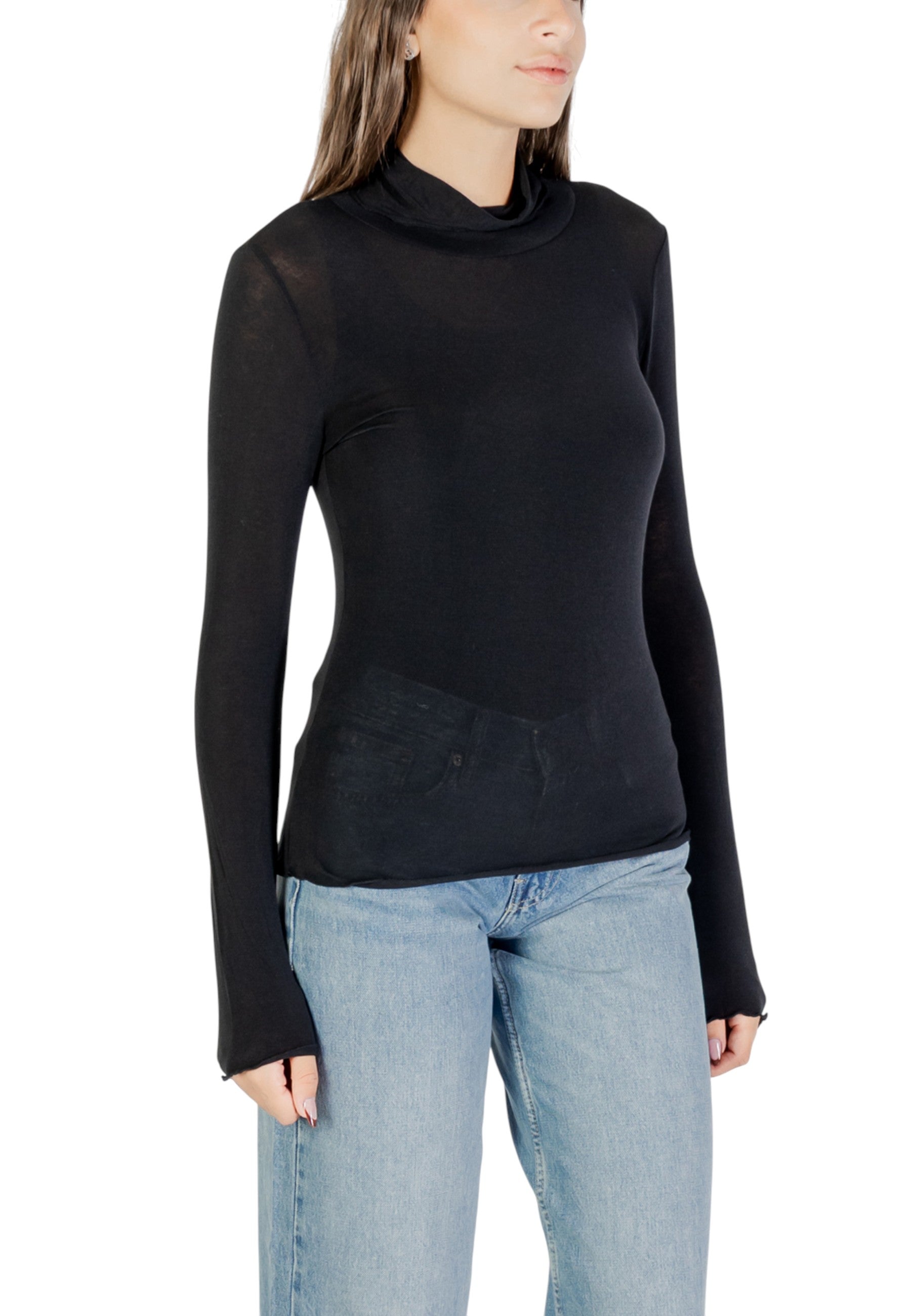Choral T-shirt femme — black