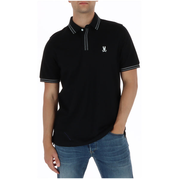 Psycho Bunny Polo homme — black