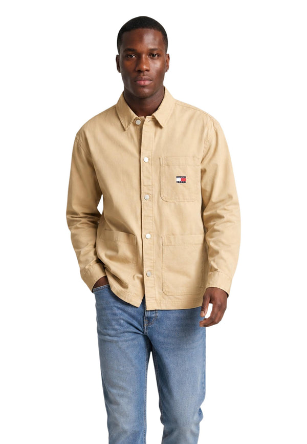Tommy Hilfiger Jeans Chemise homme Chemises — beige · 519703