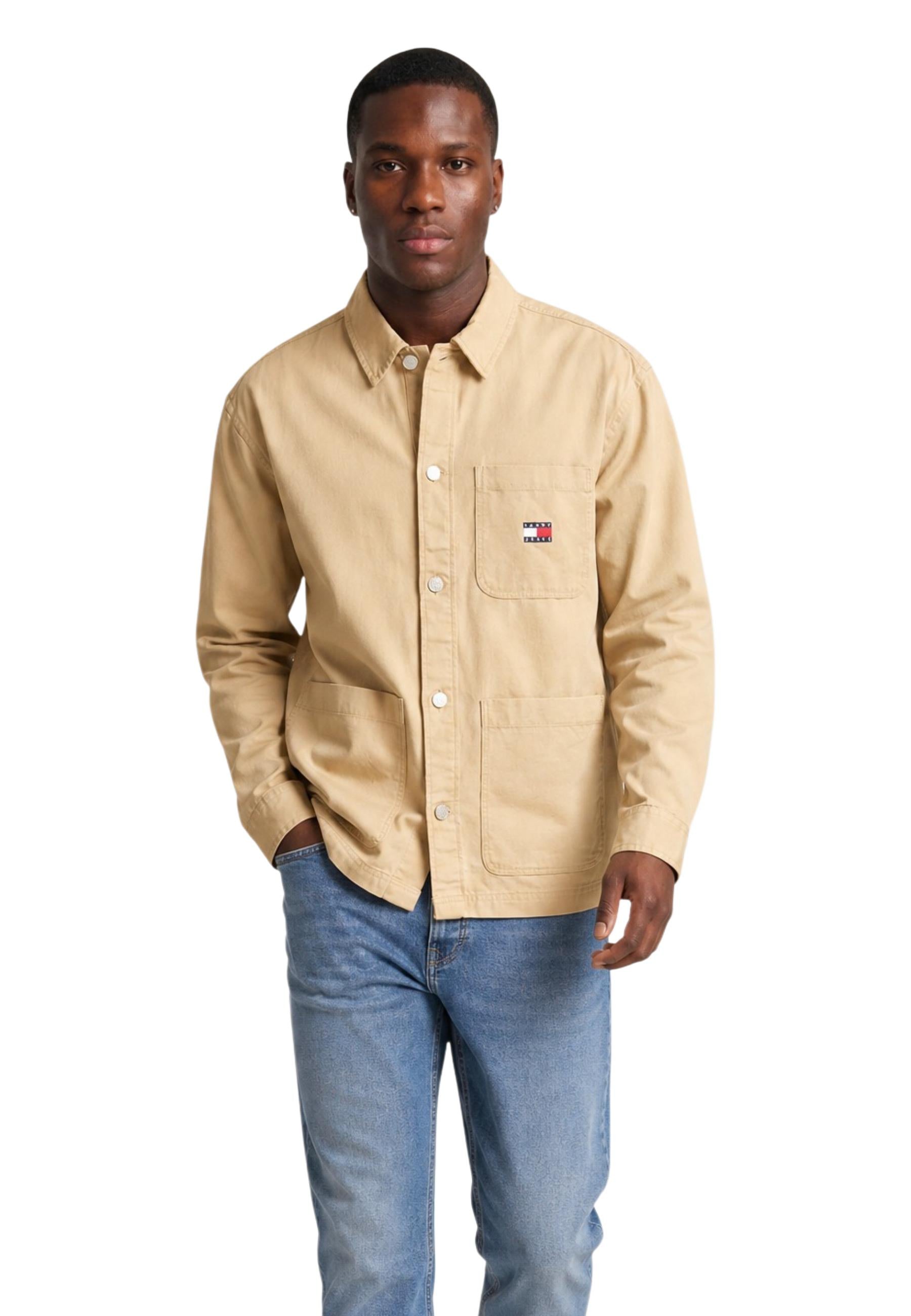 Tommy Hilfiger Jeans Chemise homme Chemises — beige