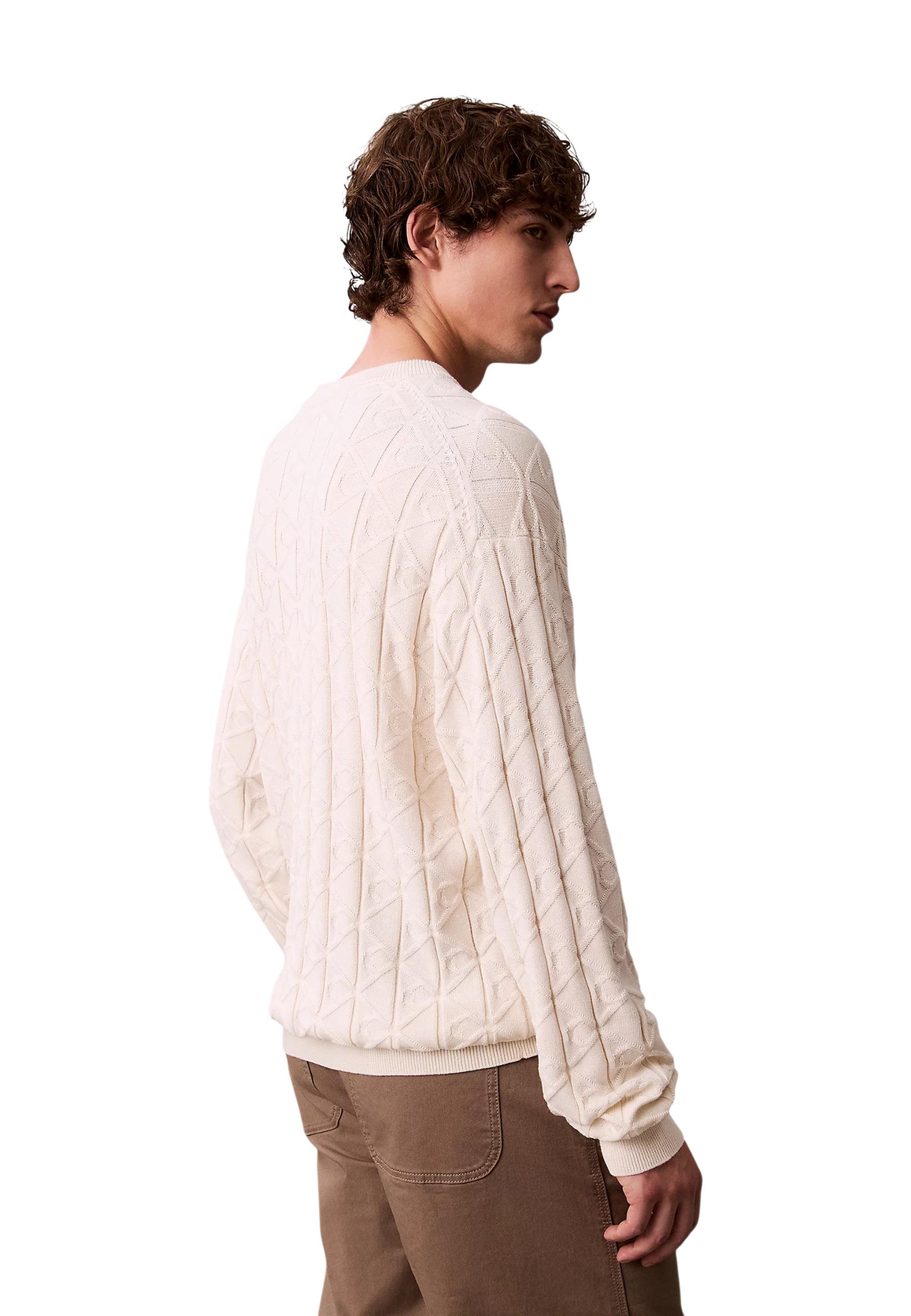 Calvin Klein Jeans Pull homme — white