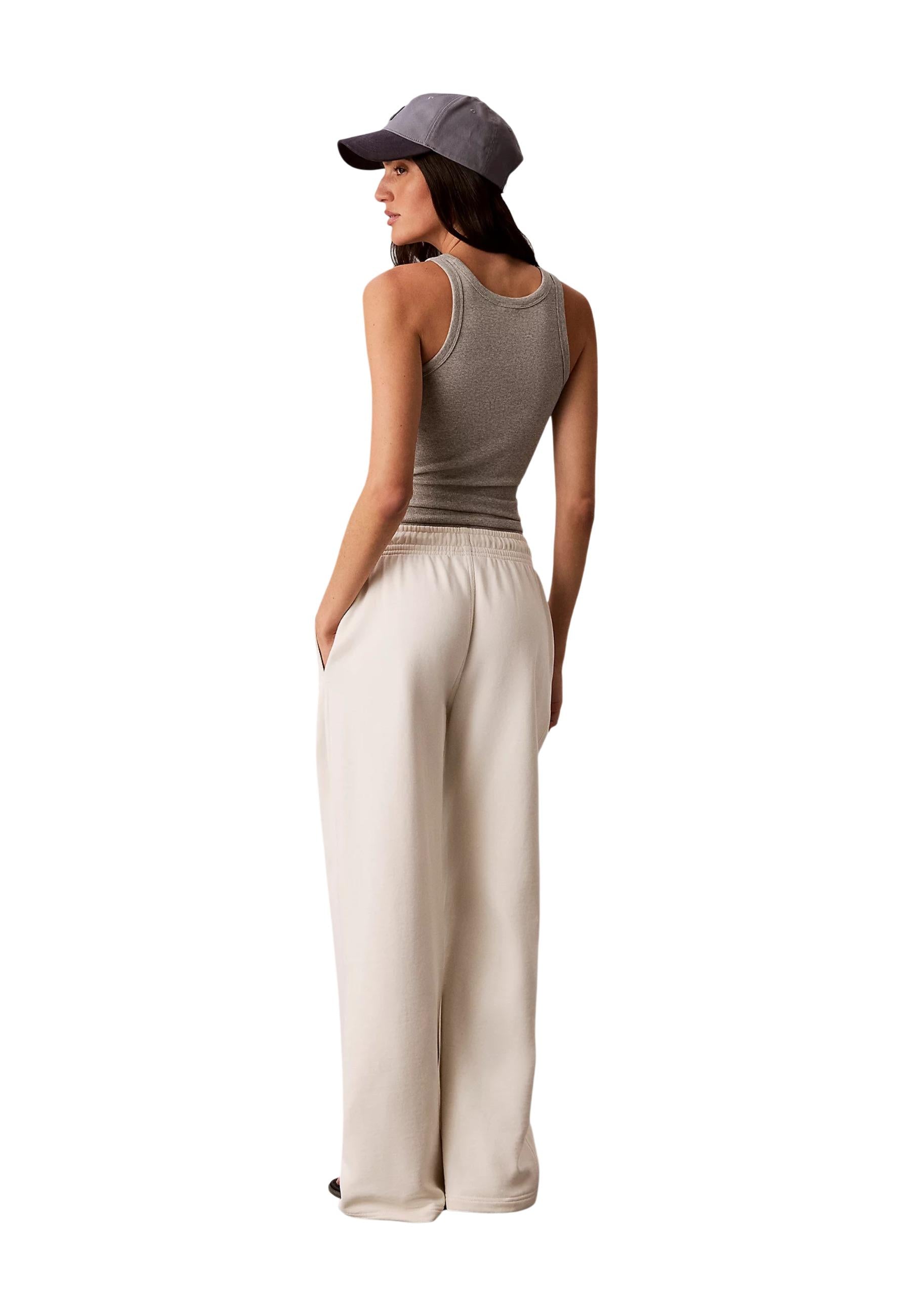 Calvin Klein Jeans Pantalon femme Pantalons — white