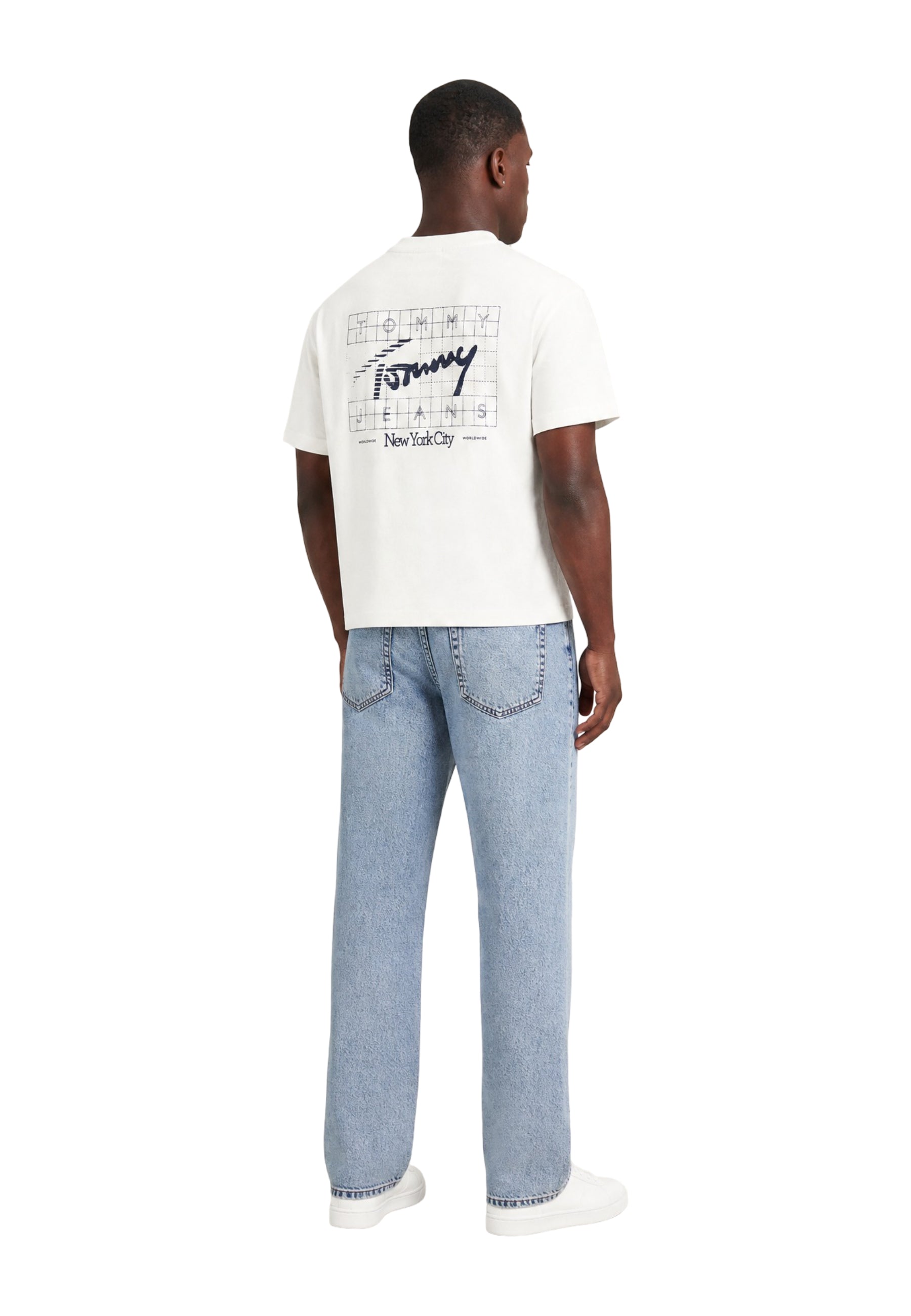 Tommy Hilfiger Jeans T-shirt homme — white