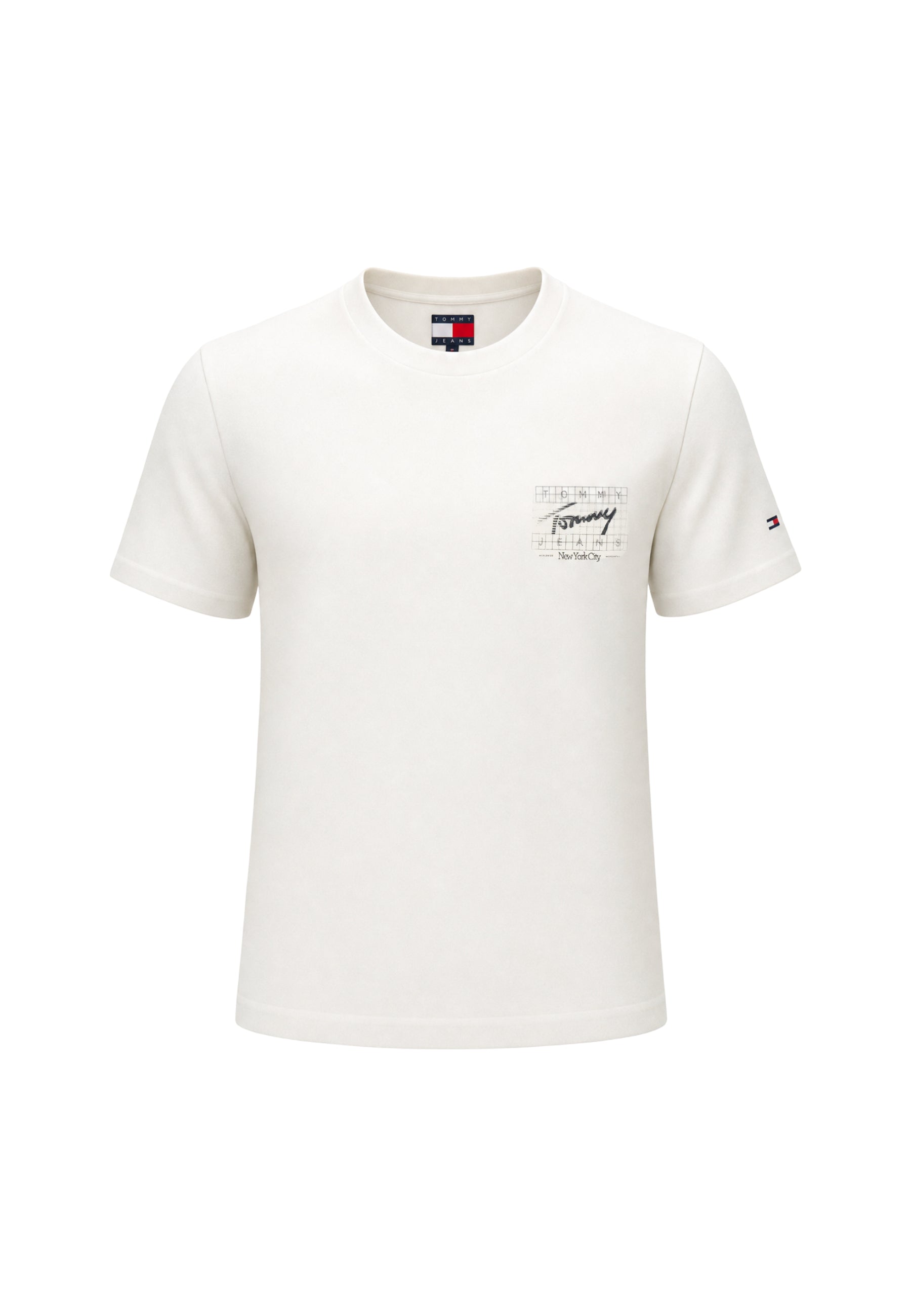 Tommy Hilfiger Jeans T-shirt homme — white