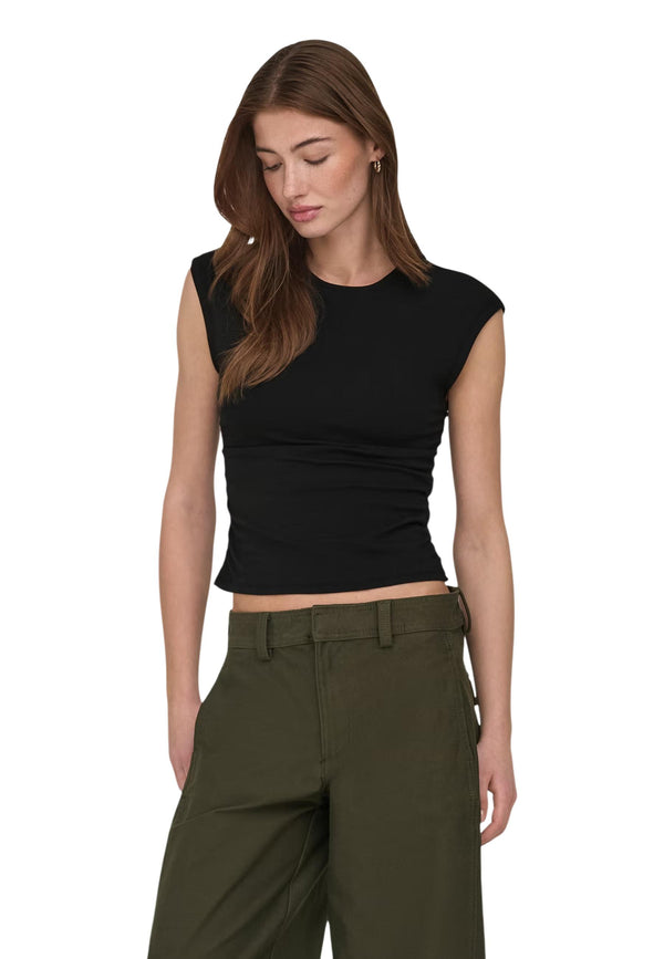 Only Vêtement femme Tops — black