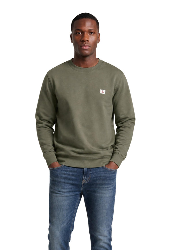 Calvin Klein Jeans Sweat homme Sweatshirts — green · 520096