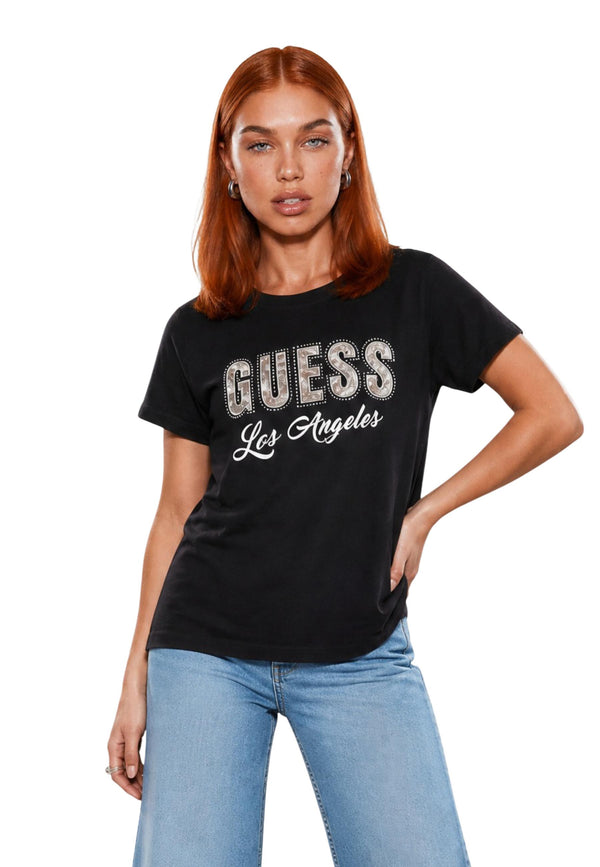 Guess T-shirt femme — black