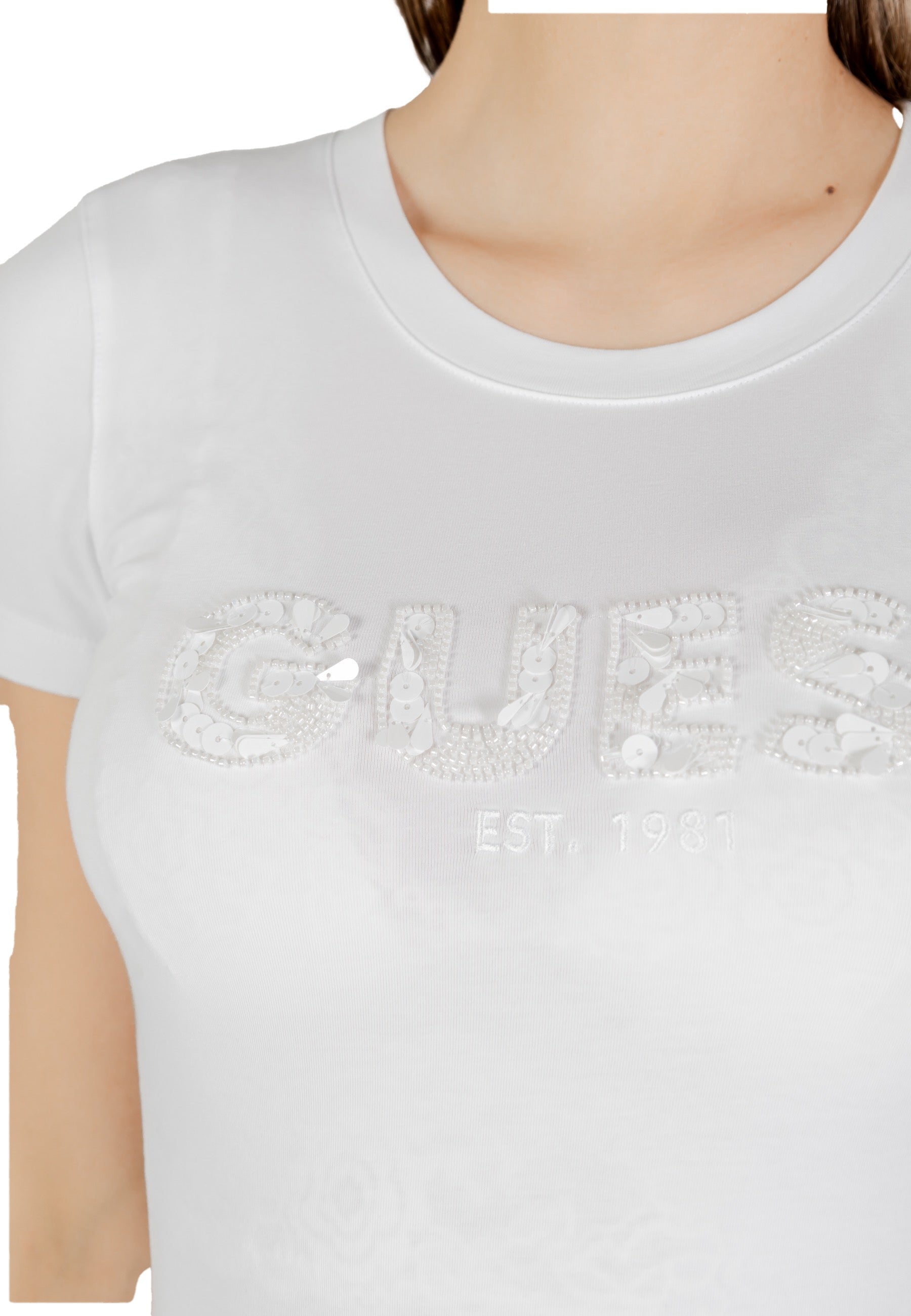 Guess T-shirt femme — white