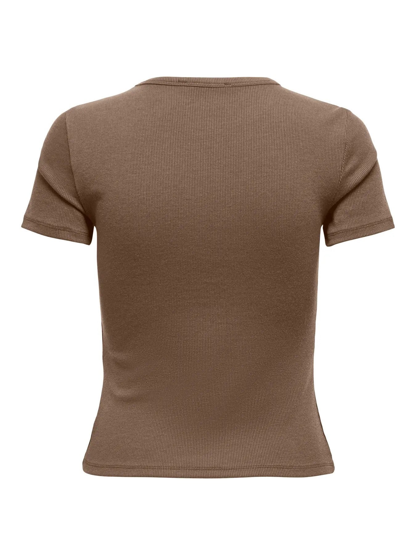 Only T-shirt femme — brown