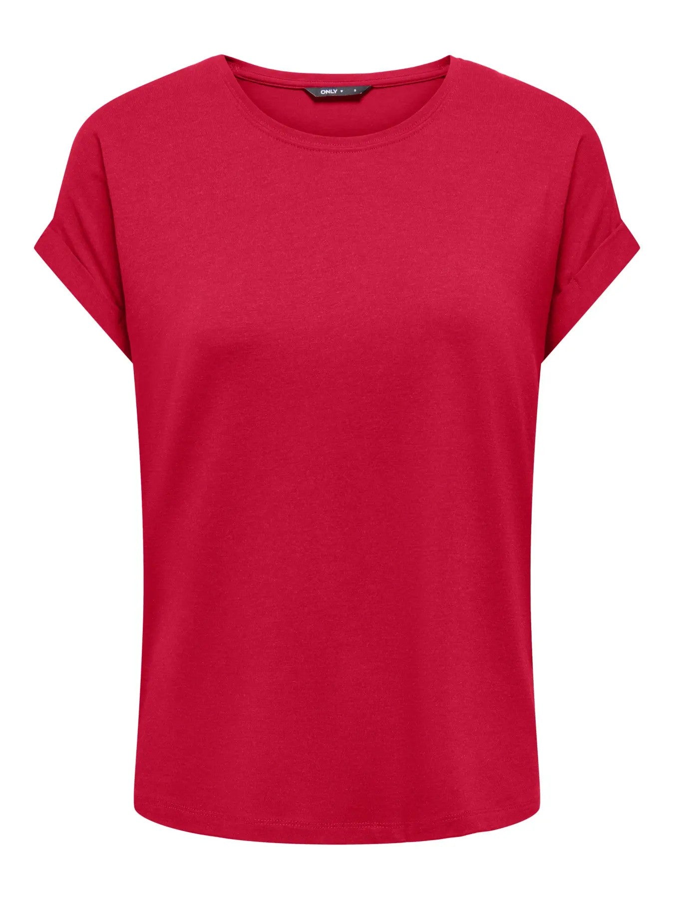 Only T-shirt femme — red