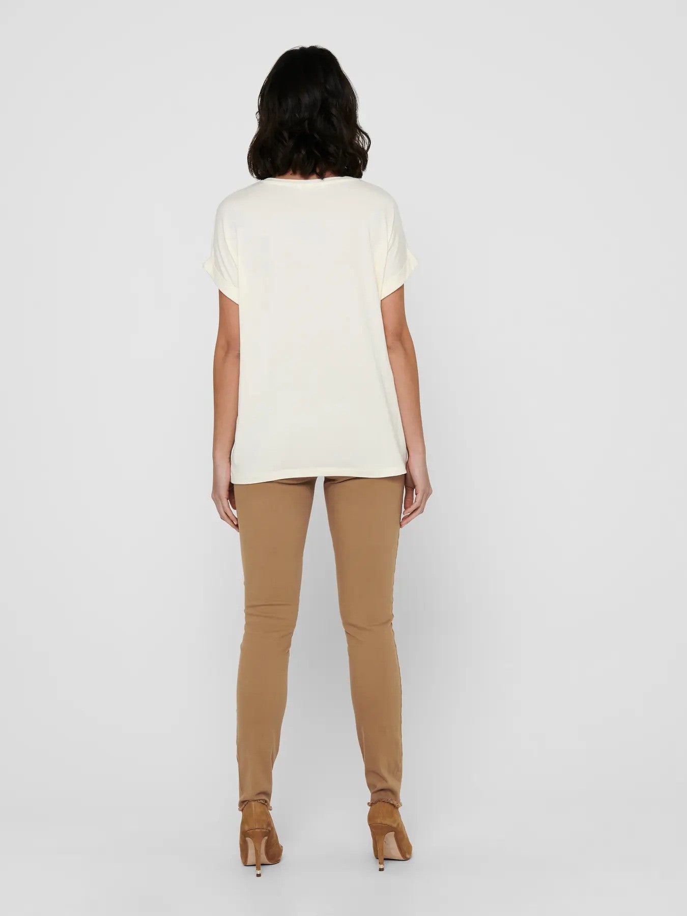 Only T-shirt femme — white