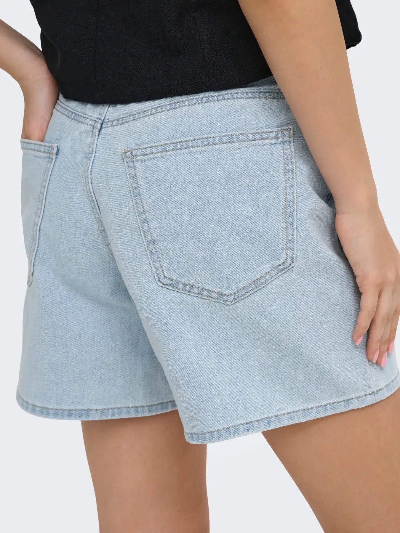Only Short femme Shorts — light blue
