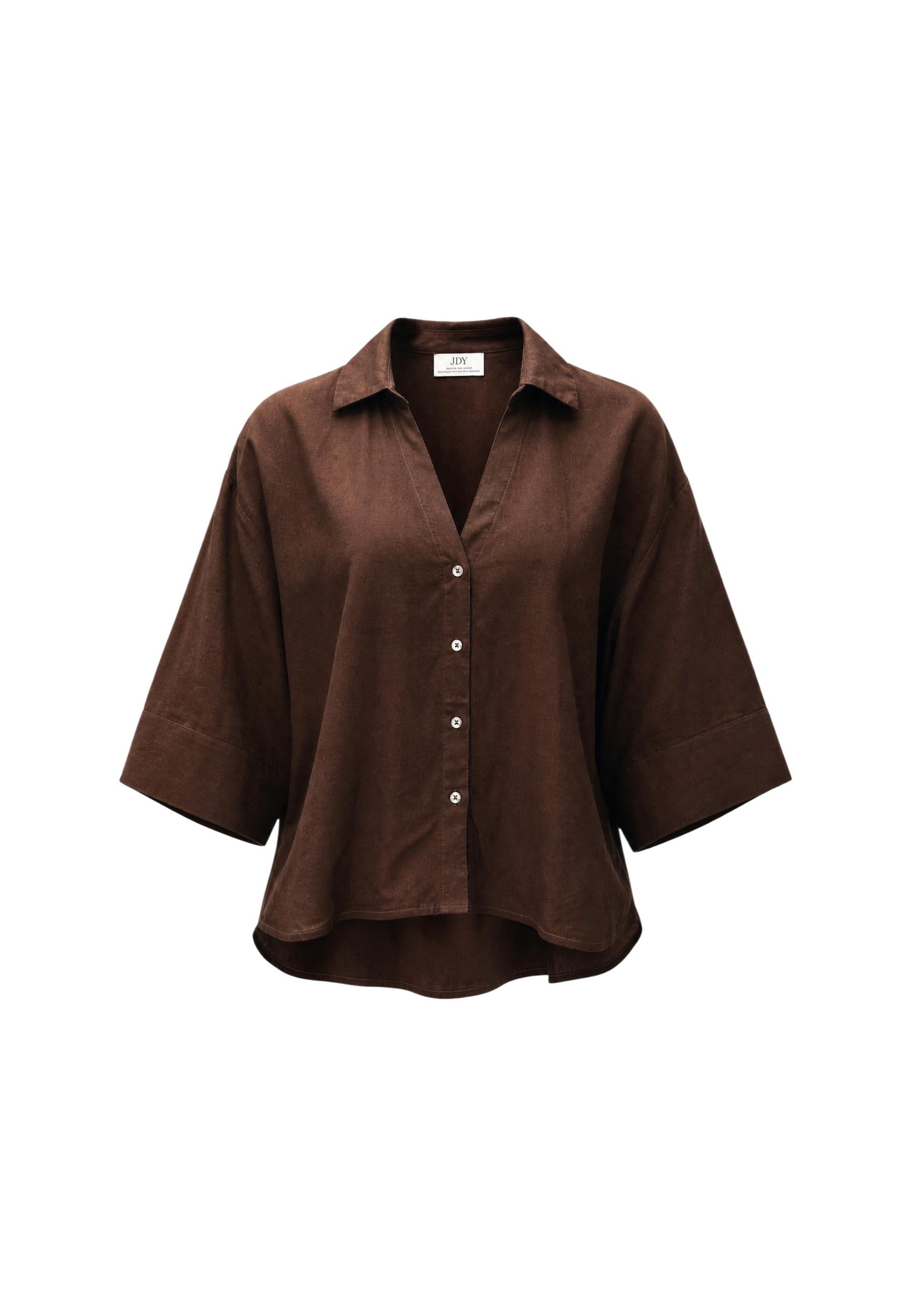Jacqueline De Yong Chemise femme Chemises — brown