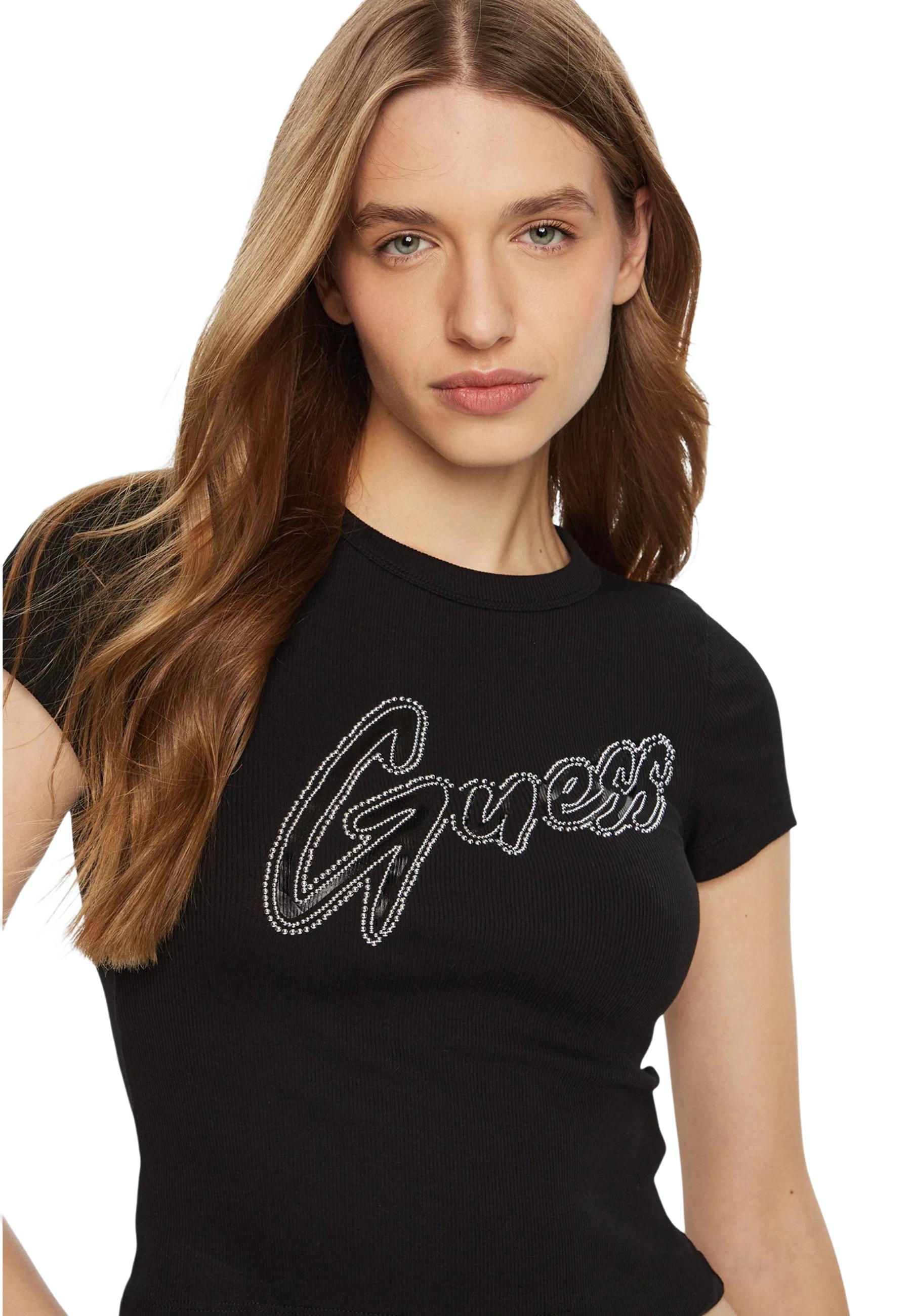 Guess T-shirt femme — black