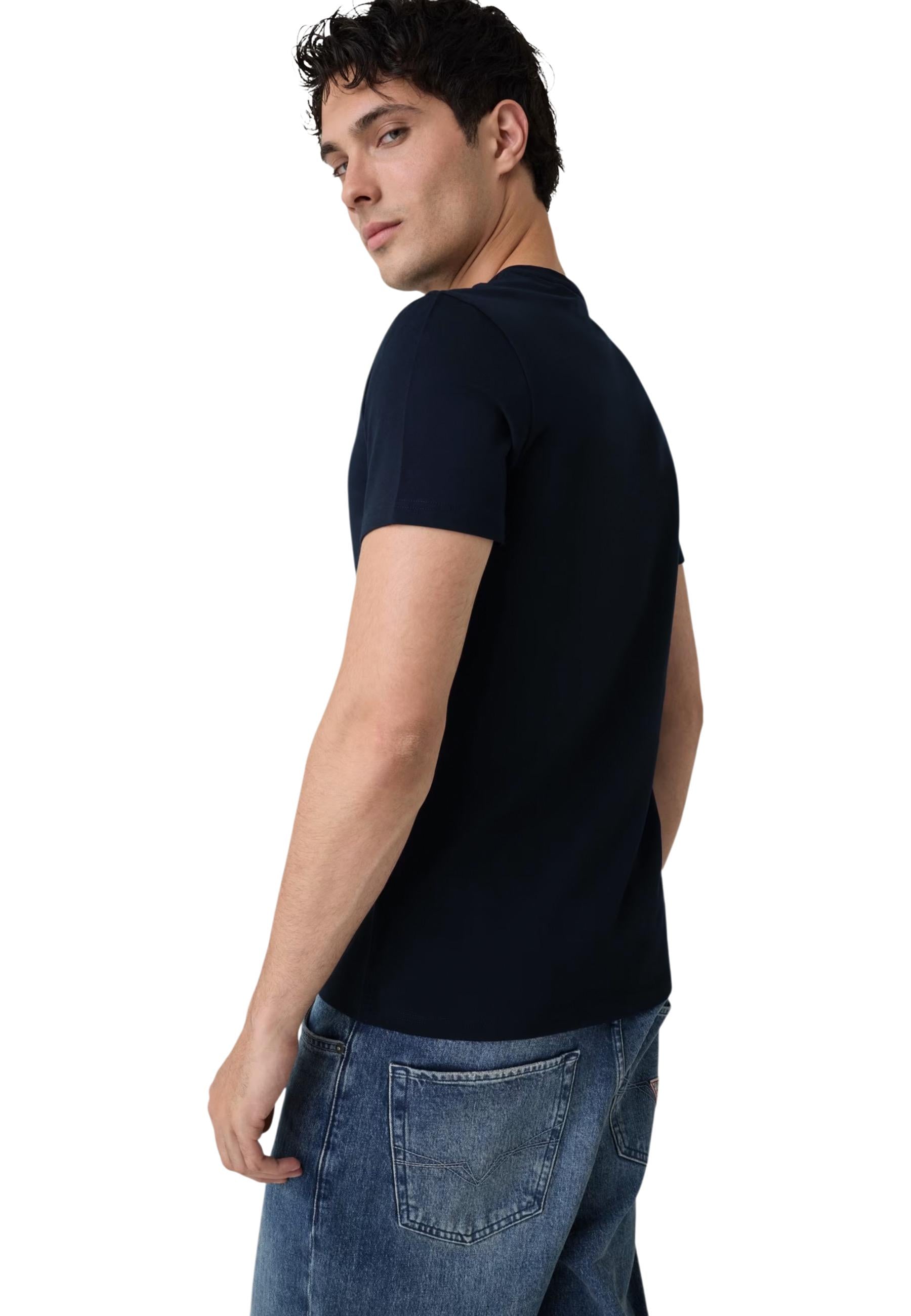 Guess T-shirt homme — blue
