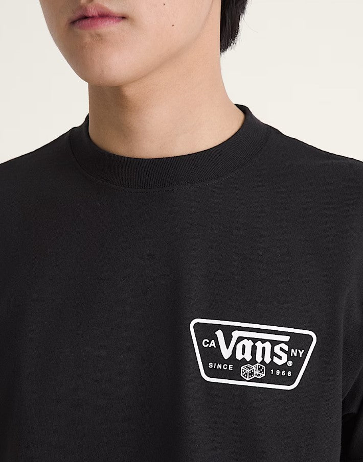 Vans T-shirt homme — black