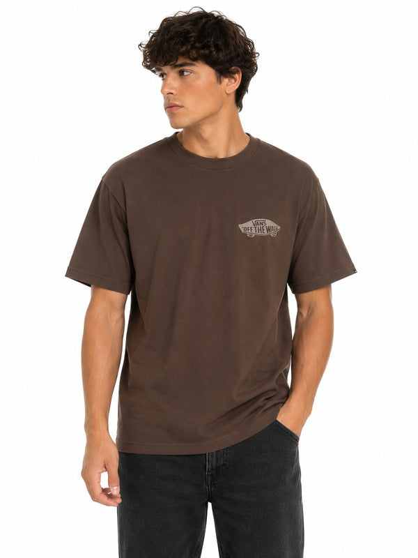 Vans T-shirt homme — brown