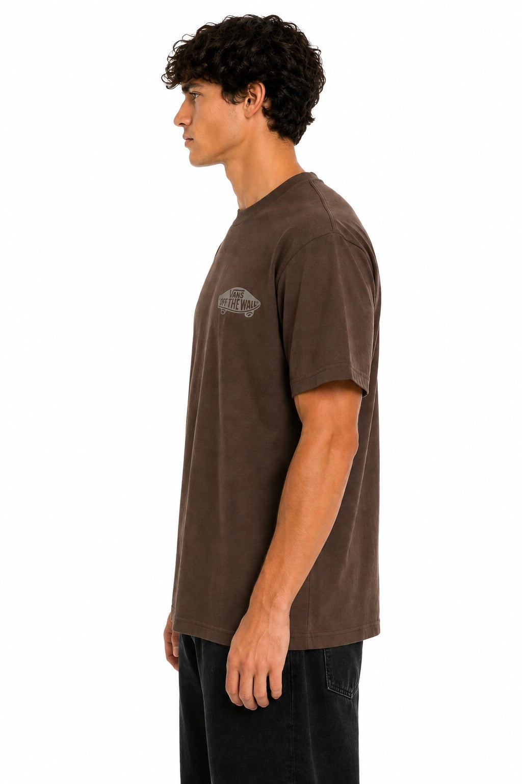Vans T-shirt homme — brown