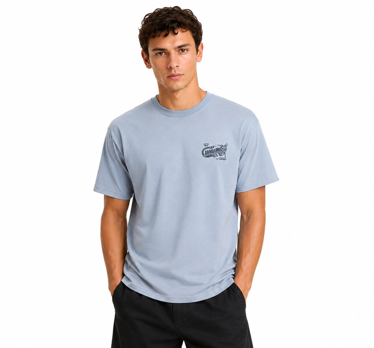 Vans T-shirt homme — light blue