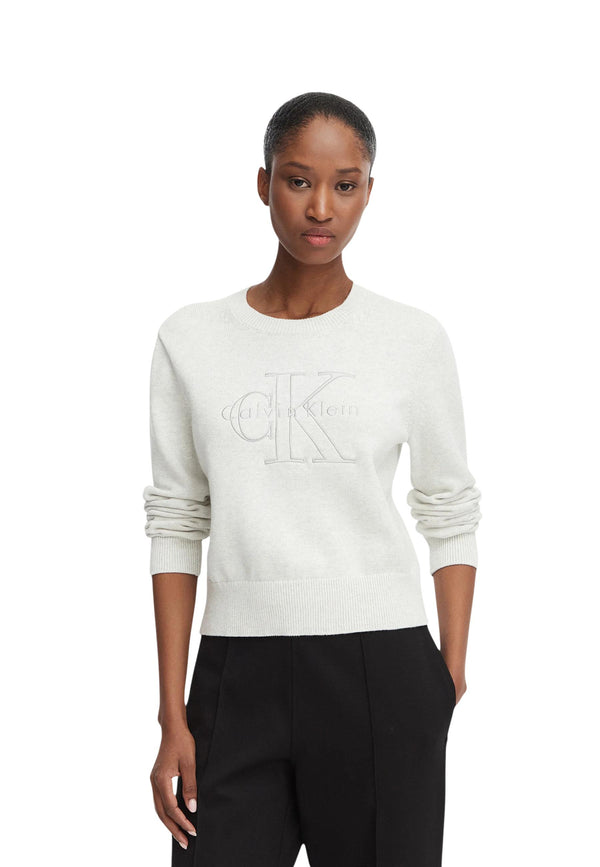 Calvin Klein Jeans Pull femme — white · 2475175