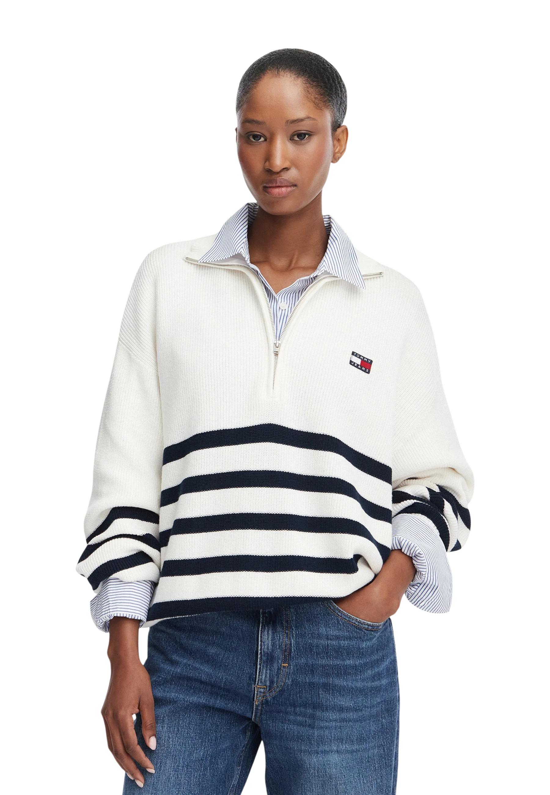 Tommy Hilfiger Jeans Pull femme — white