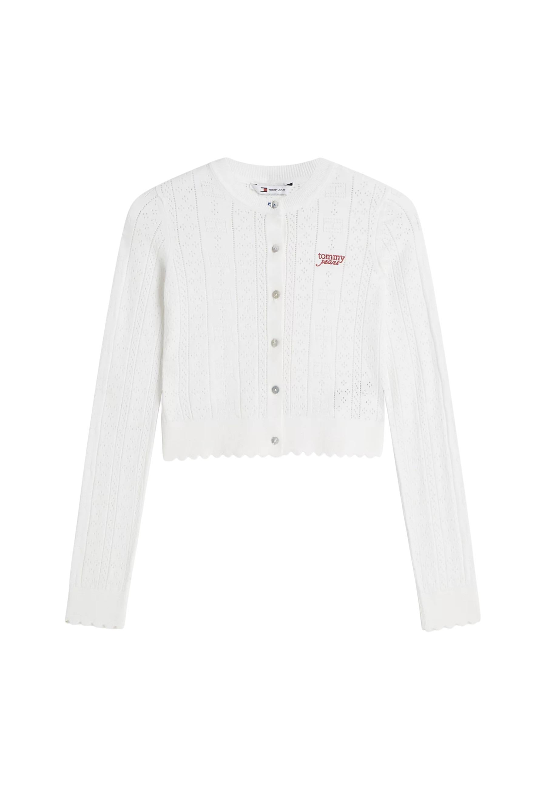 Tommy Hilfiger Jeans Jean femme Cardigans — white