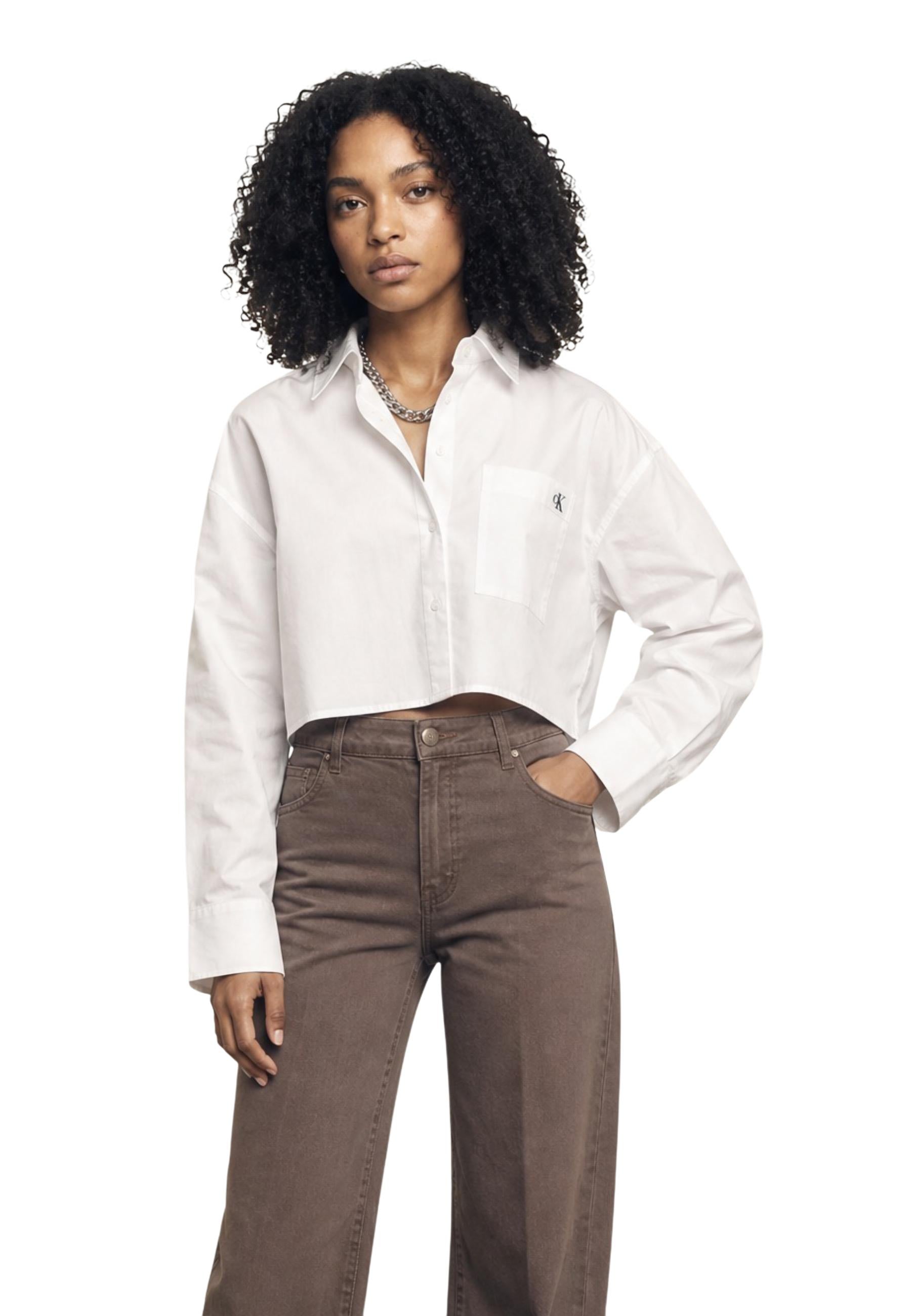 Calvin Klein Jeans Chemise femme Chemises — white