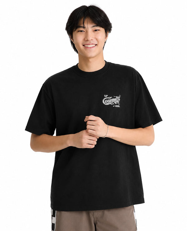 Vans T-shirt homme — black
