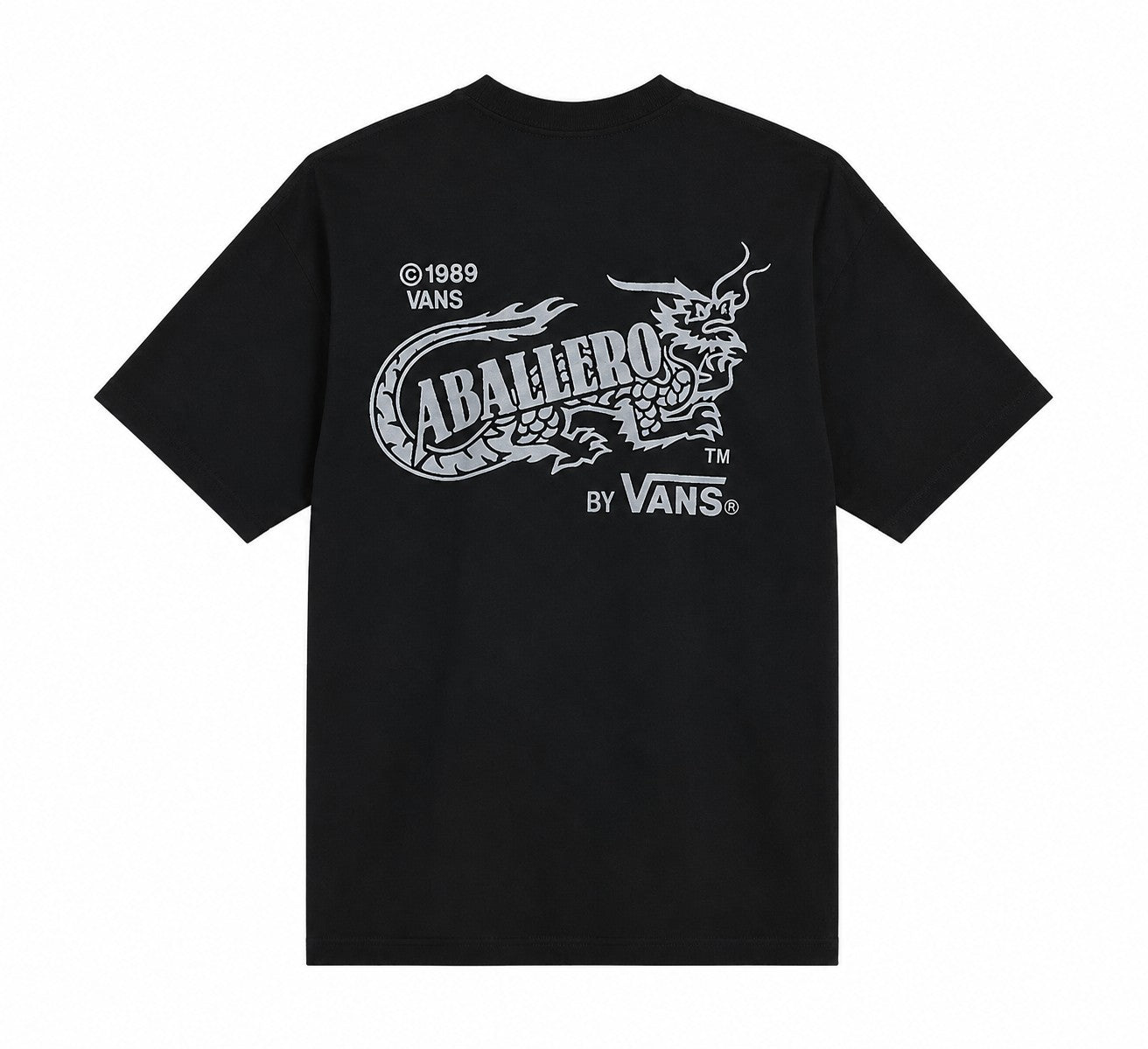 Vans T-shirt homme — black