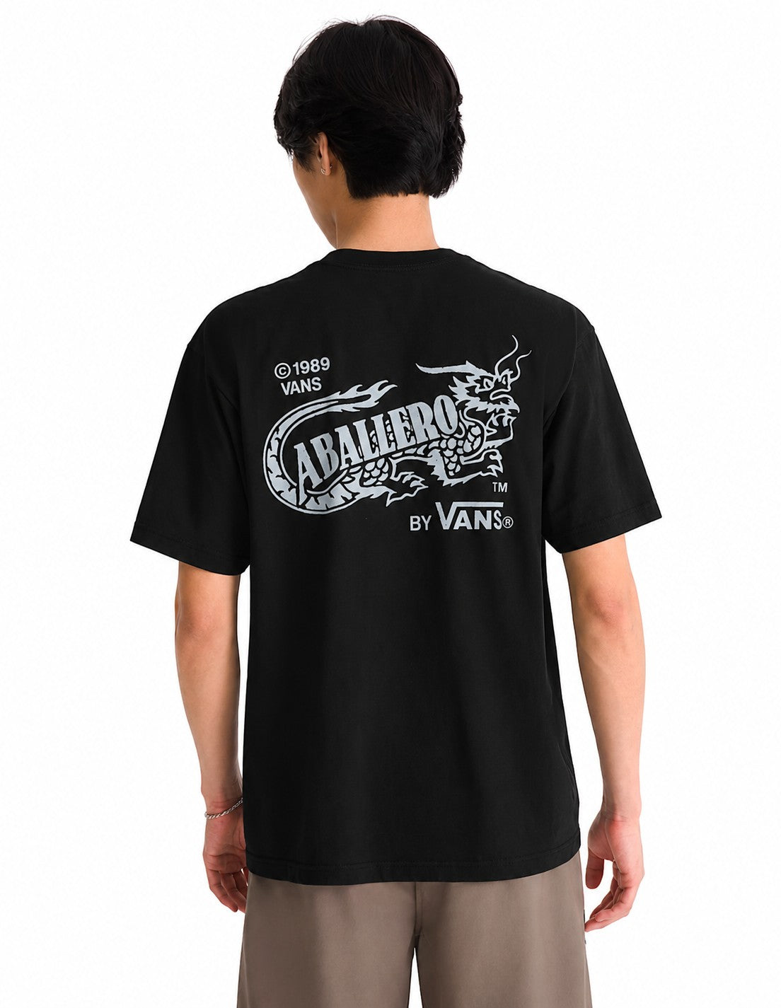 Vans T-shirt homme — black