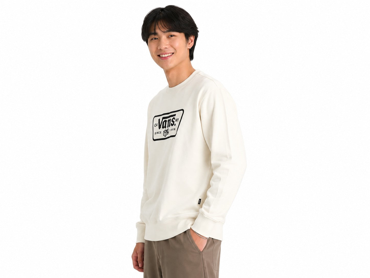 Vans Sweat homme Sweatshirts — white