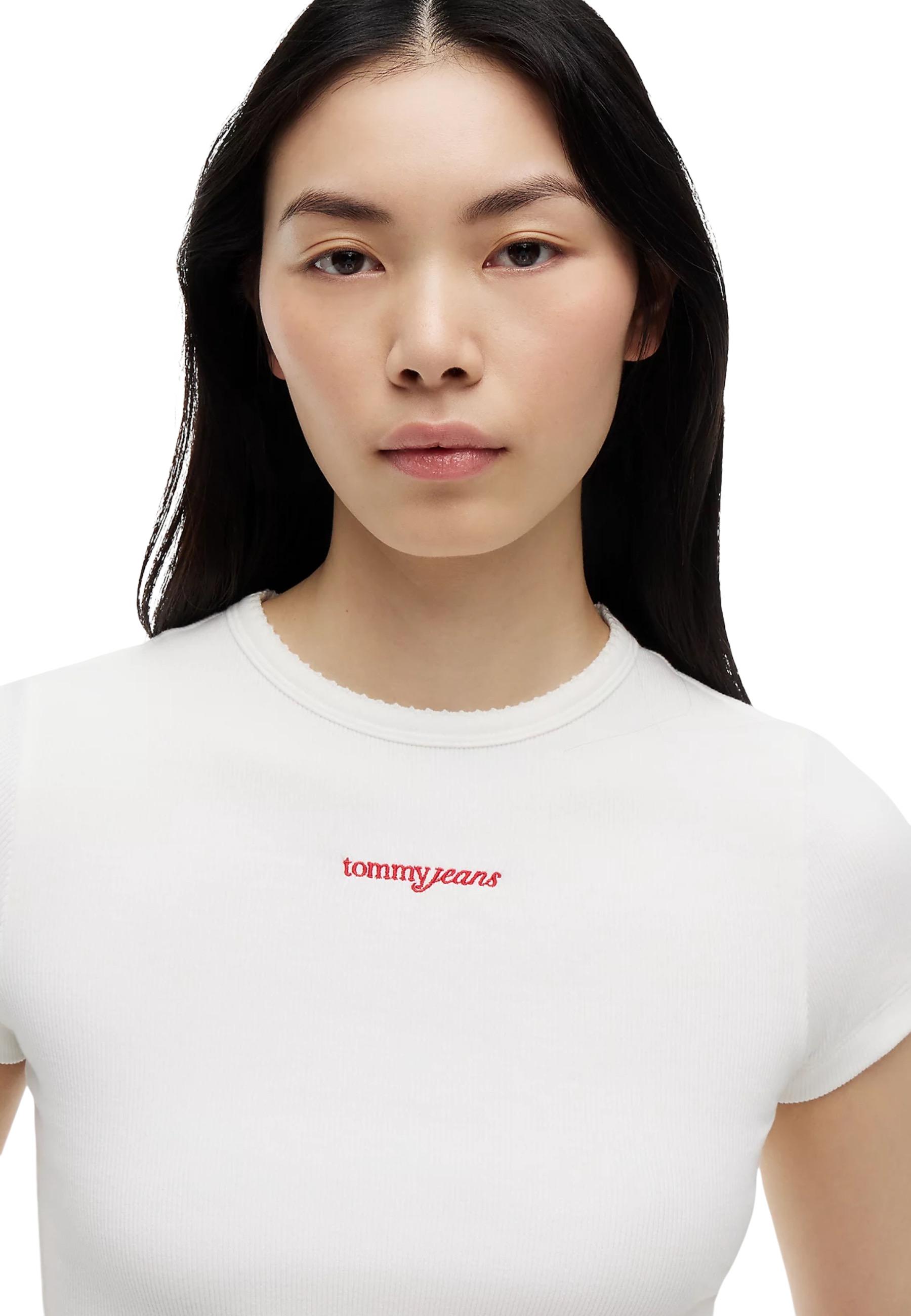 Tommy Hilfiger Jeans T-shirt femme — white