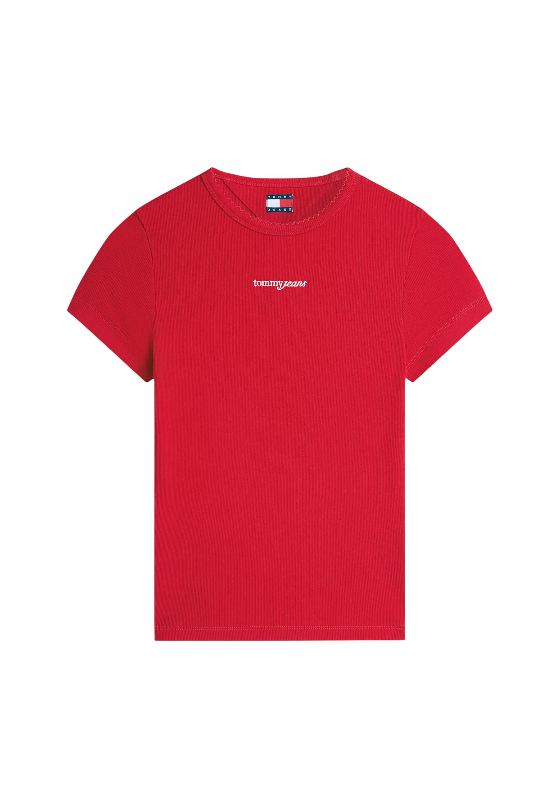 Tommy Hilfiger Jeans T-shirt femme — red