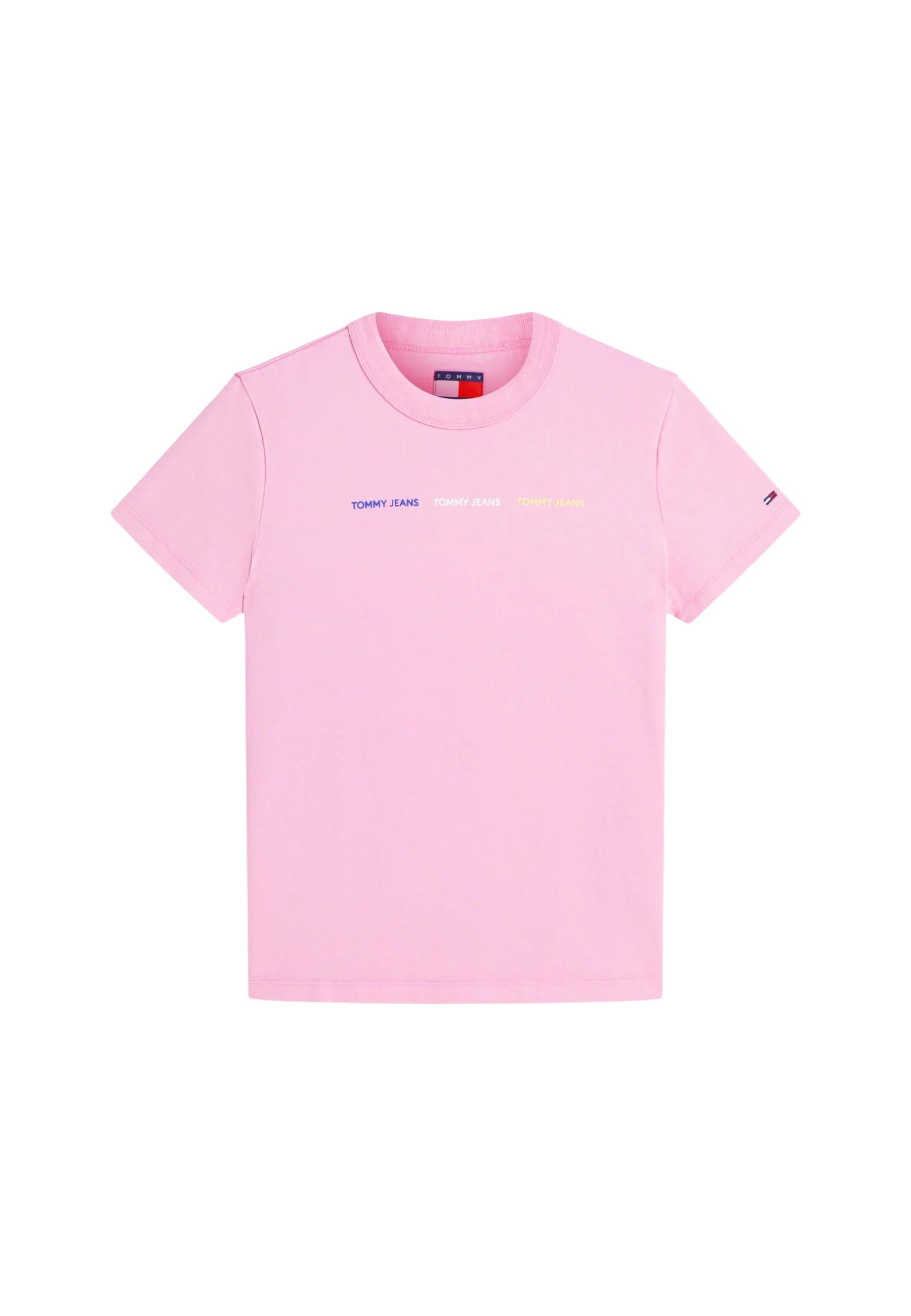 Tommy Hilfiger Jeans T-shirt femme — pink