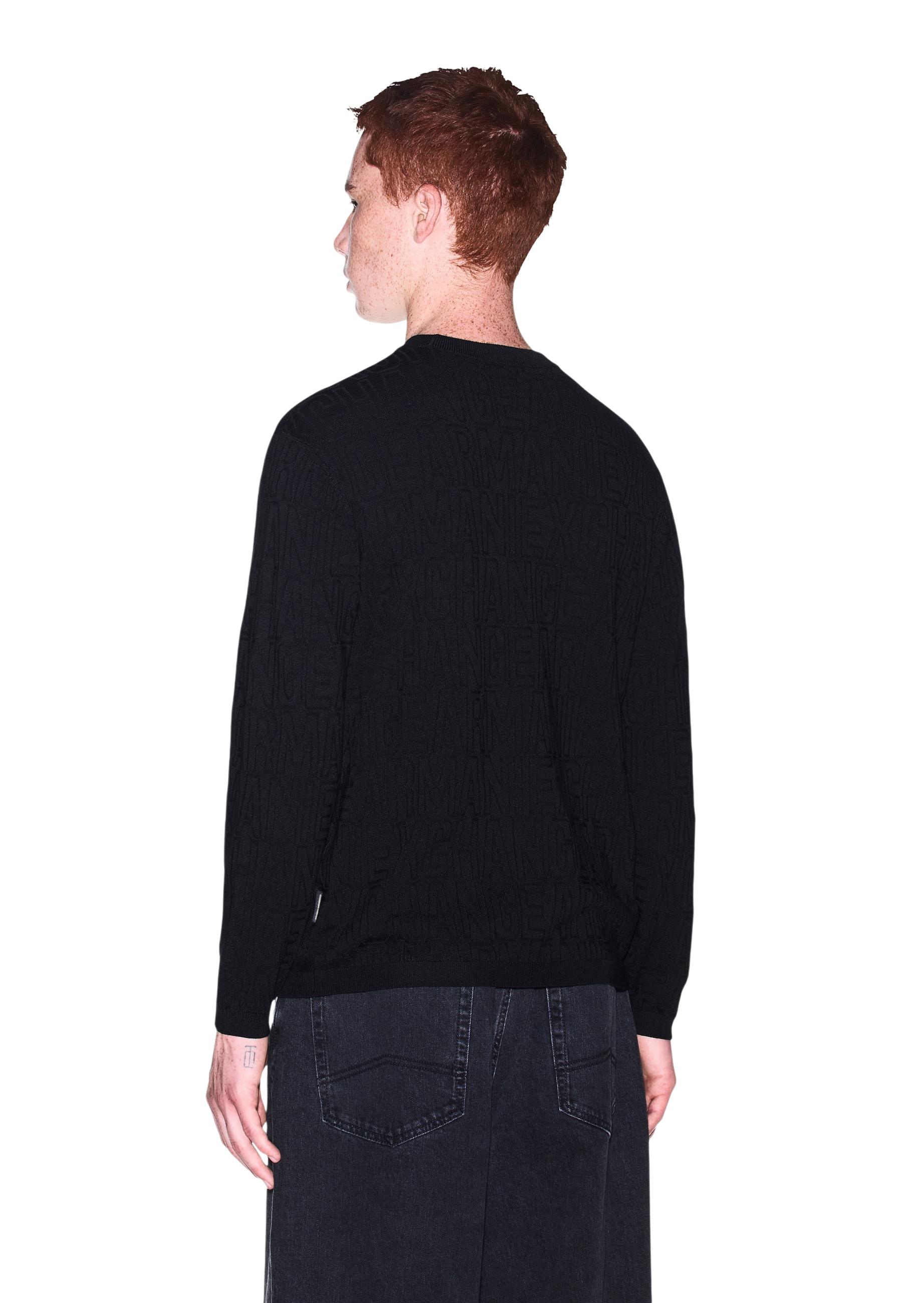 Armani Exchange Pull homme — black