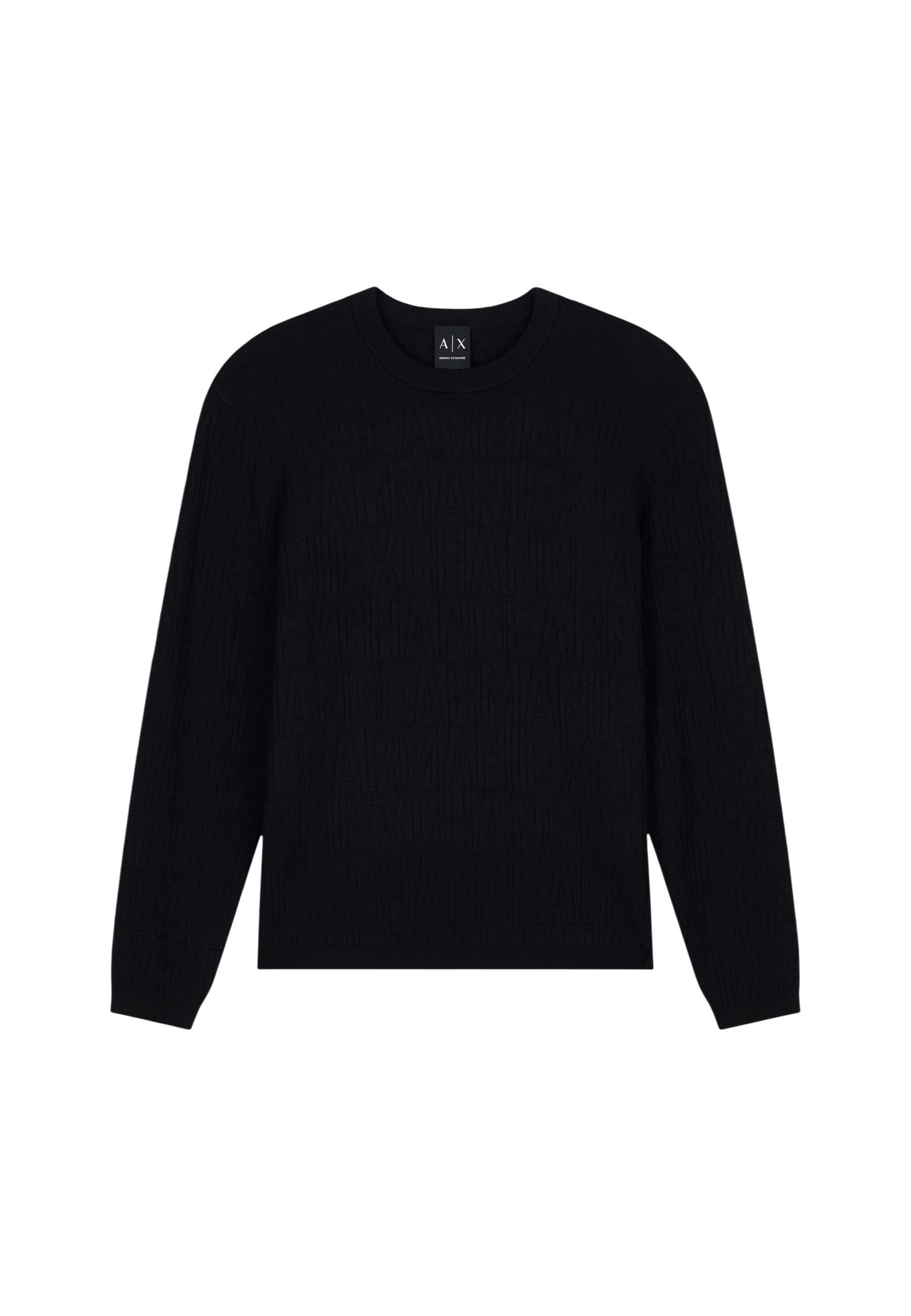 Armani Exchange Pull homme — black