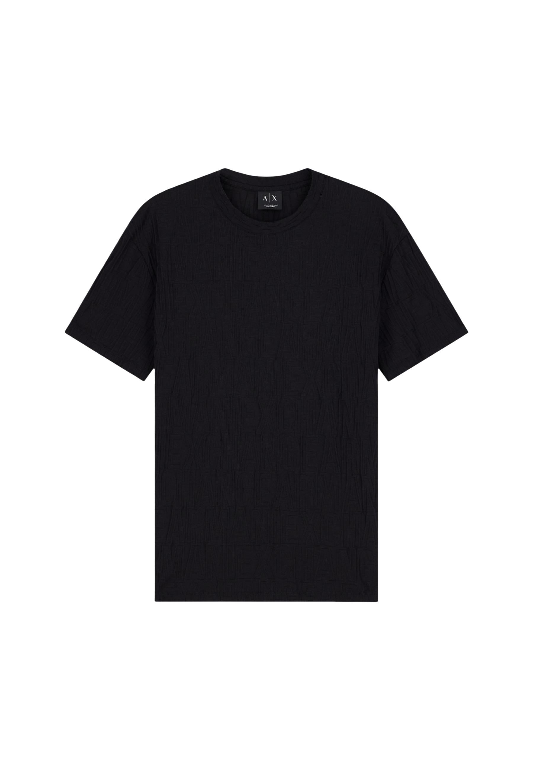 Armani Exchange T-shirt homme — black