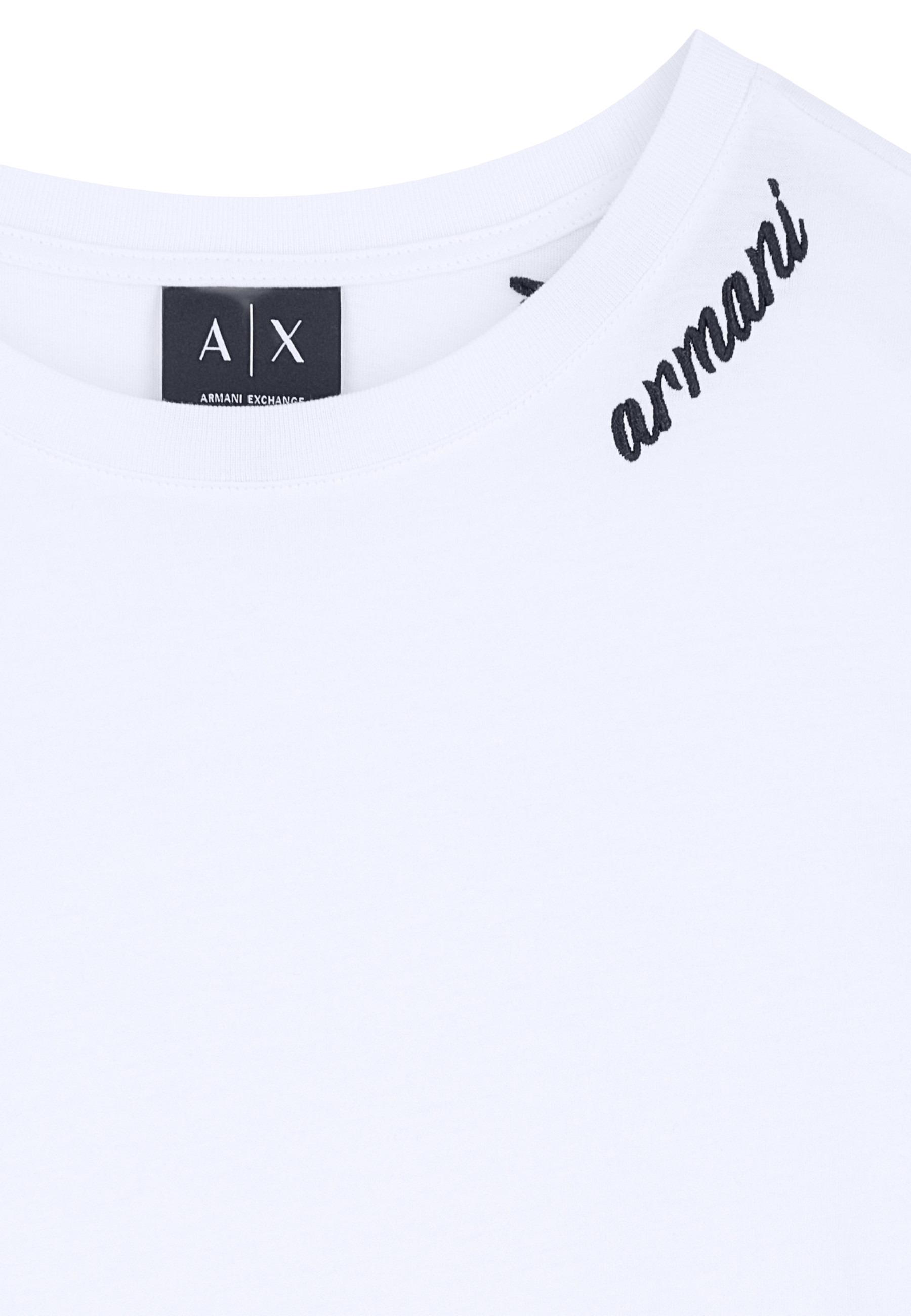 Armani Exchange T-shirt femme — white