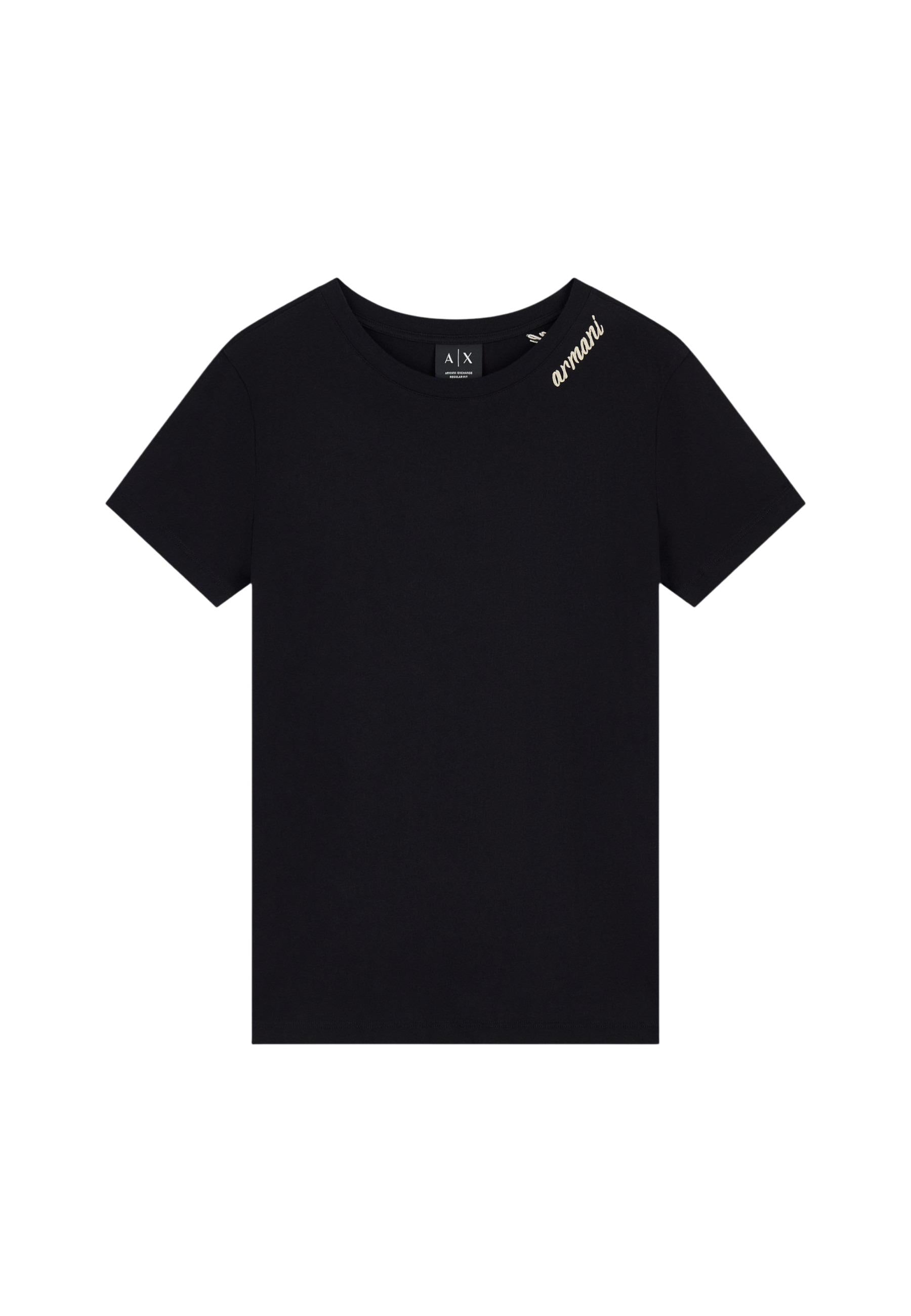 Armani Exchange T-shirt femme — black
