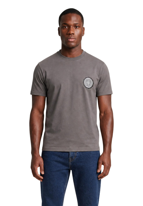 Armani Exchange T-shirt homme — brown