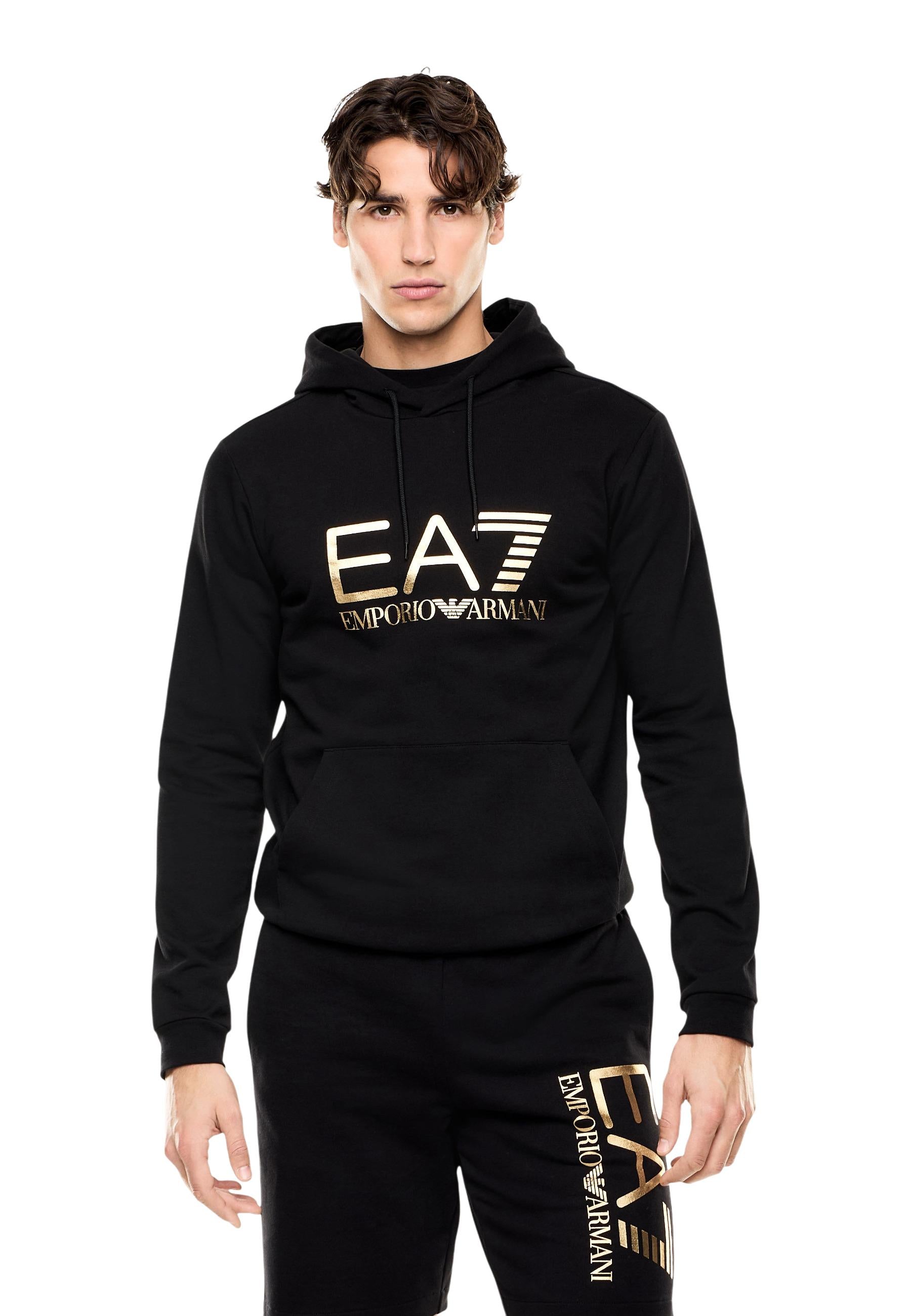 Ea7 Sweat homme Sweatshirts — black