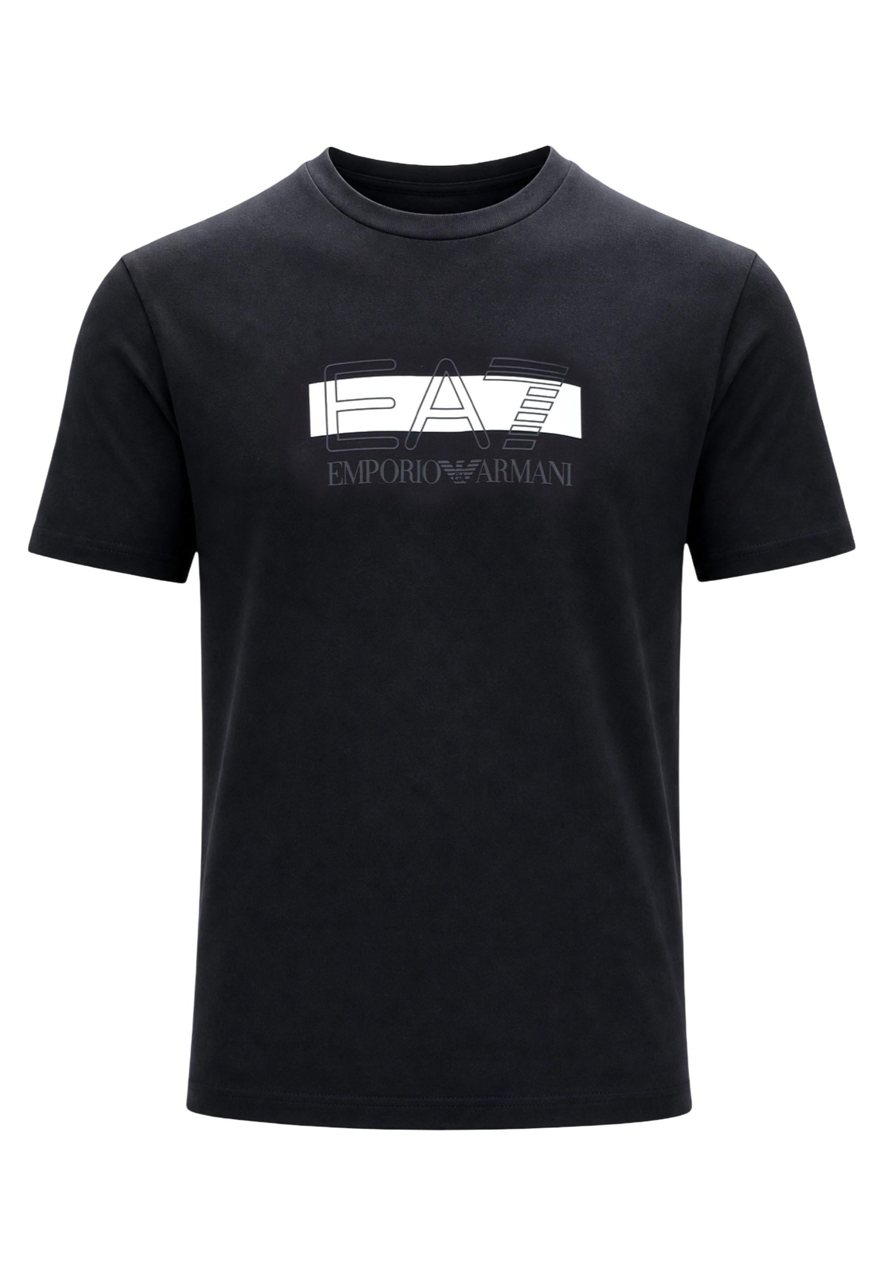 Ea7 T-shirt homme — black