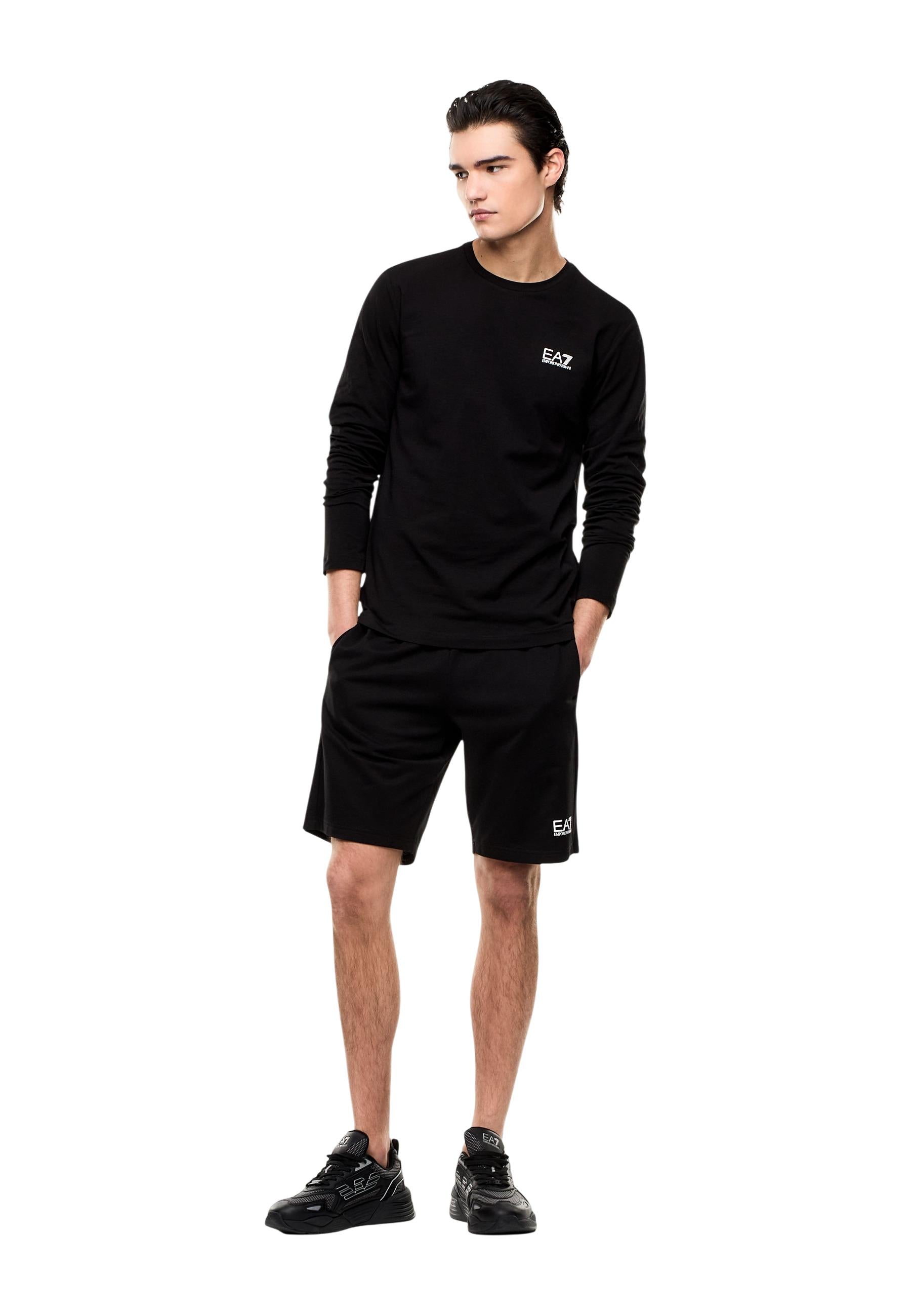 Ea7 T-shirt homme — black