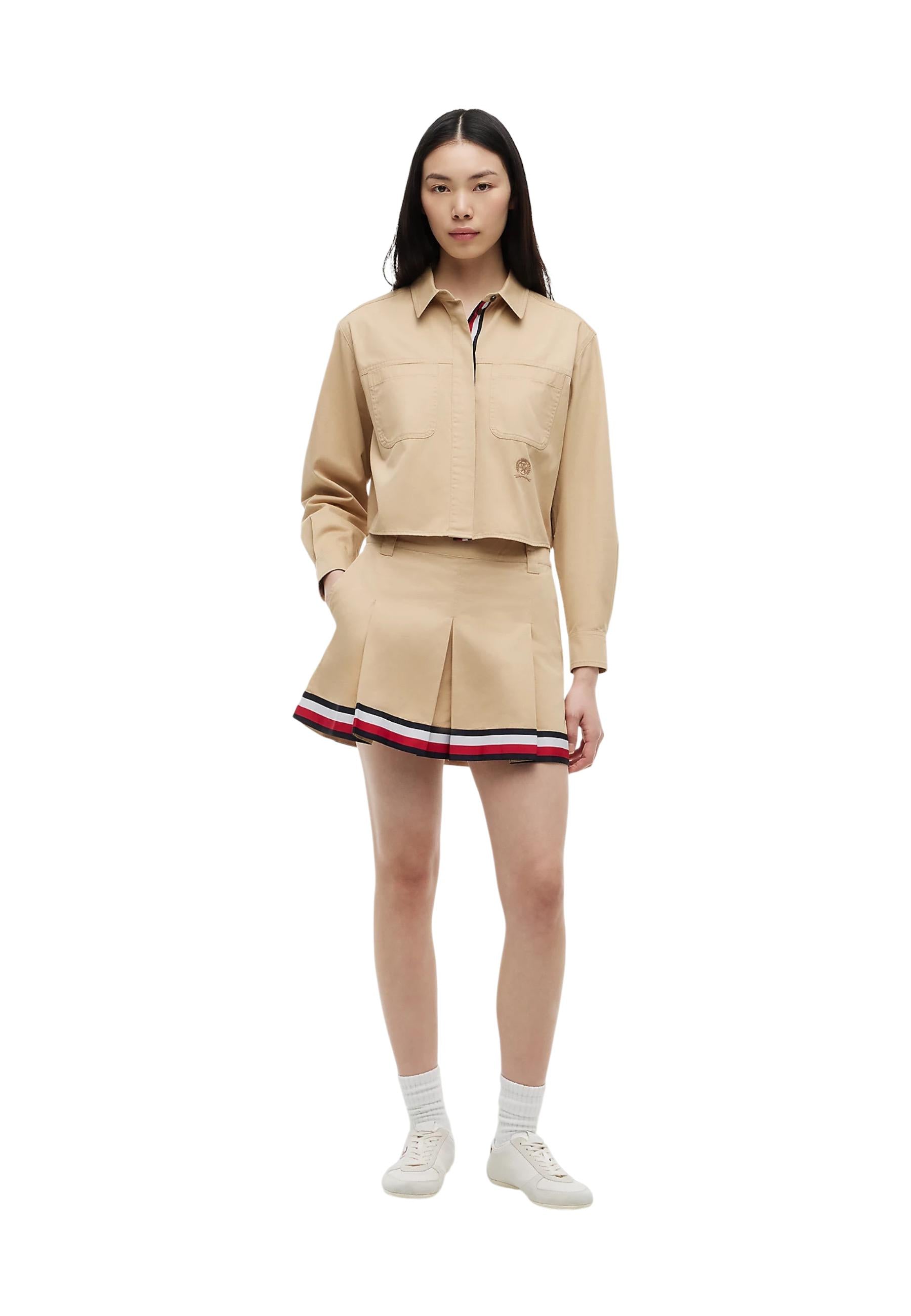 Tommy Hilfiger Jeans Jean femme Jupes — beige