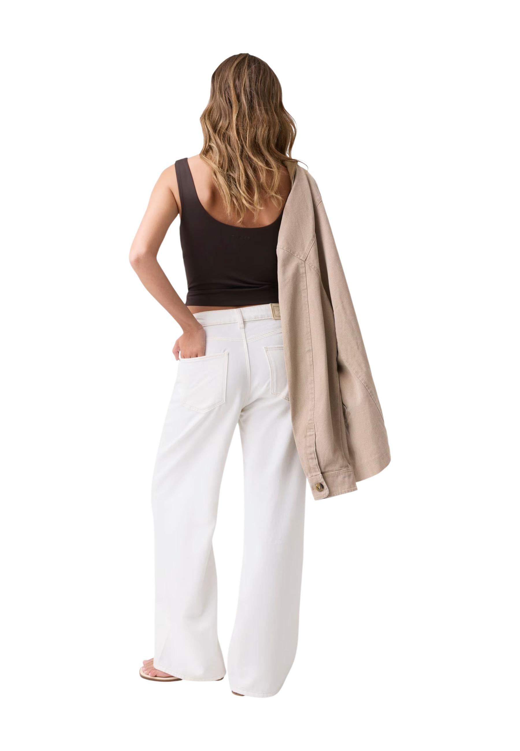 Guess Pantalon femme Pantalons — white